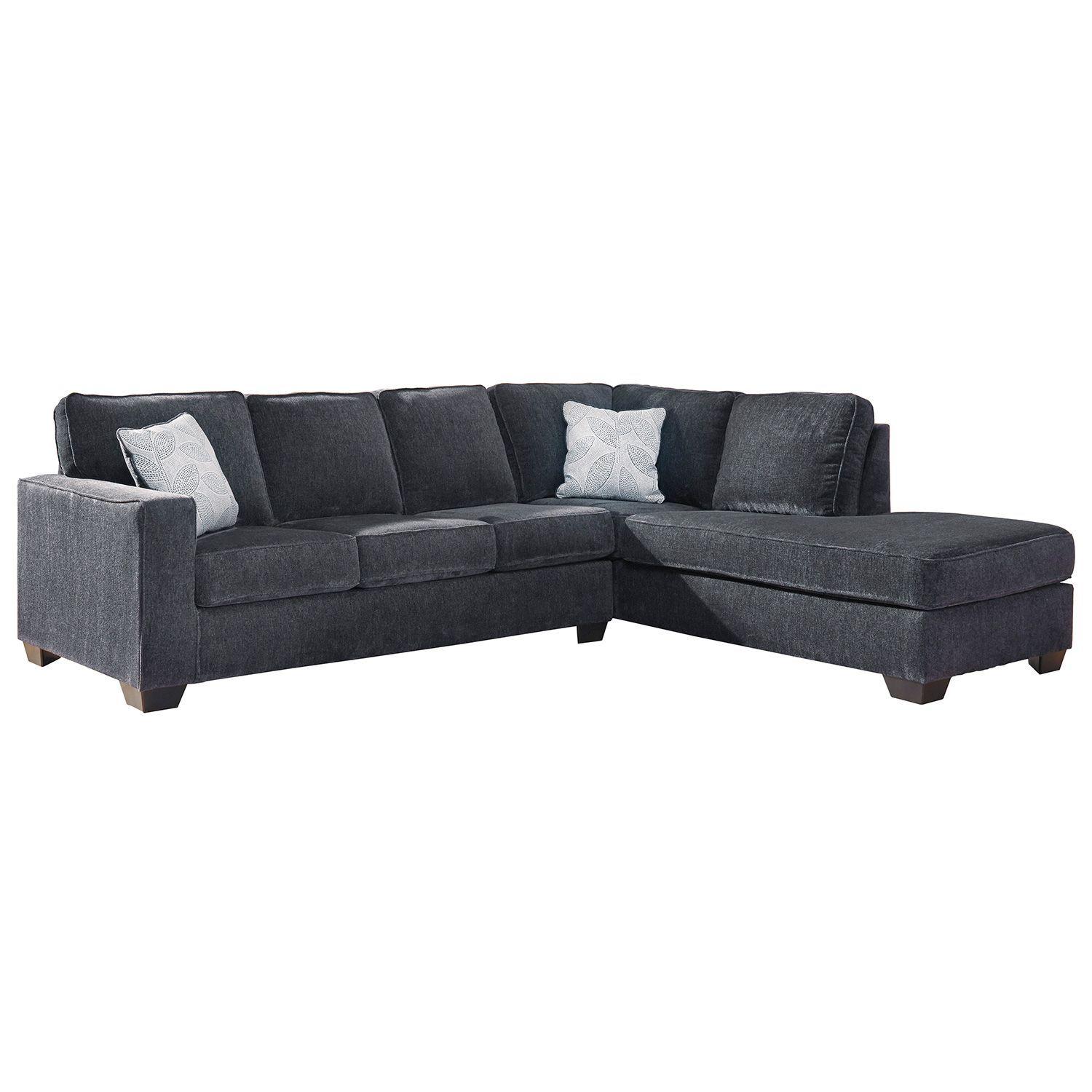 Seccional chaise derecho Altari slate 2 piezas-0