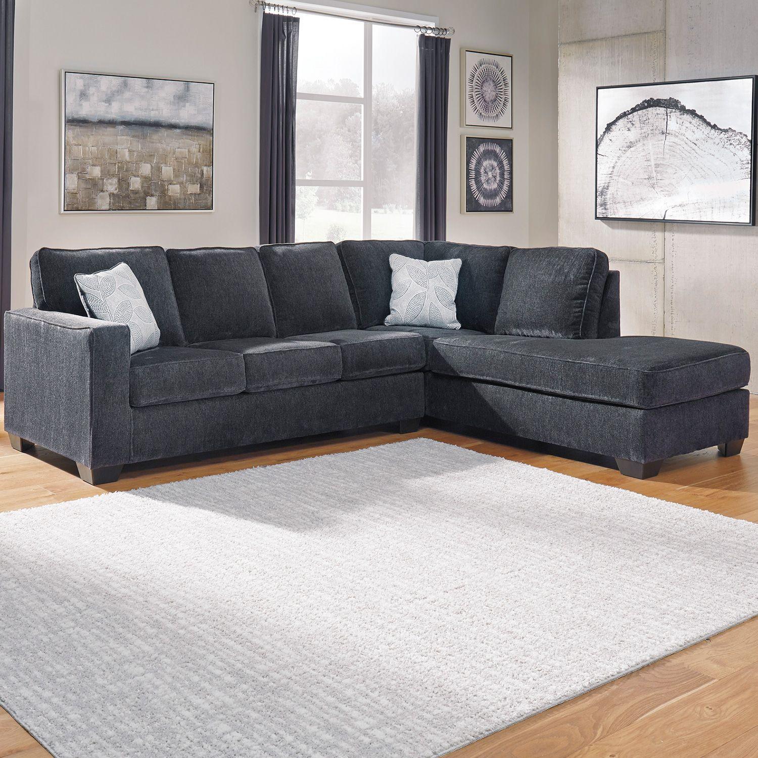 Seccional chaise derecho Altari slate 2 piezas-1