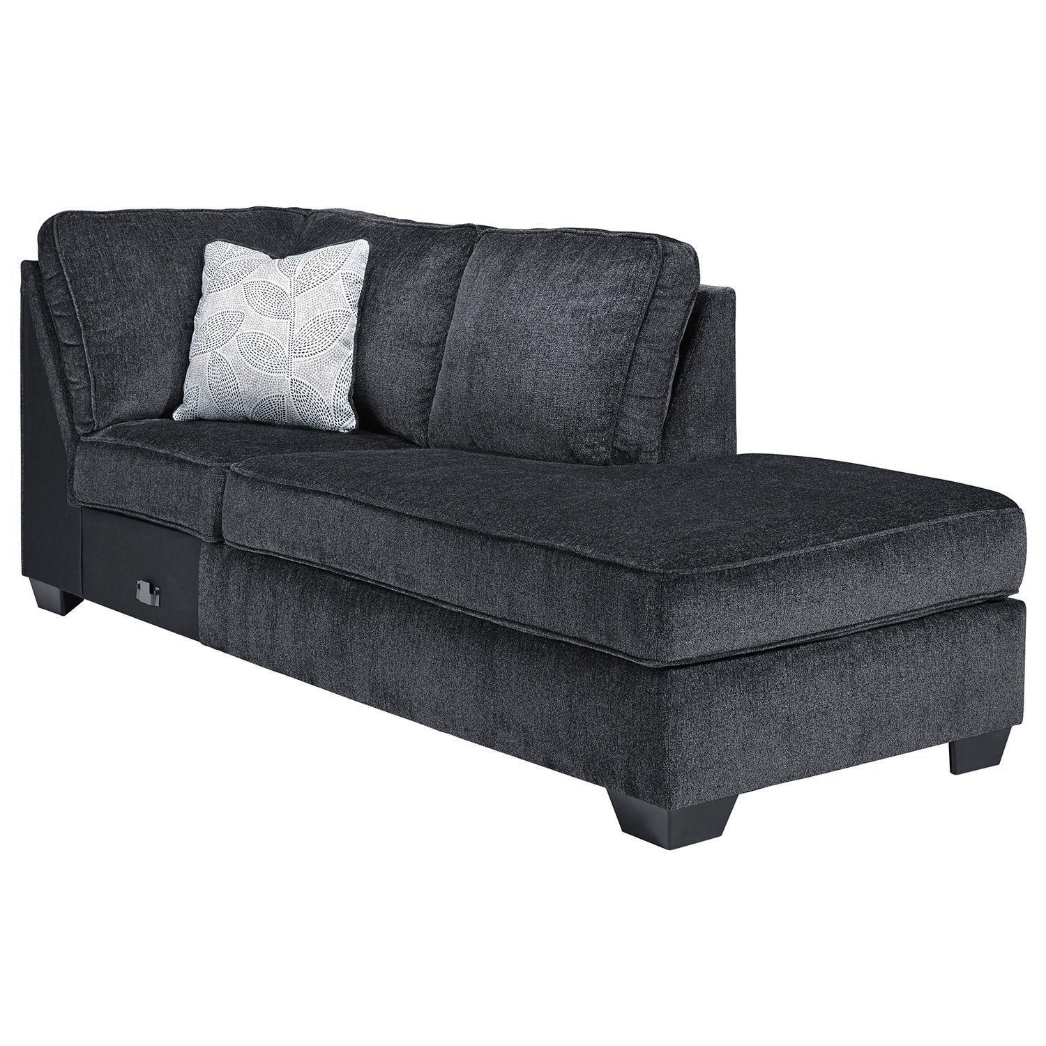Seccional chaise derecho Altari slate 2 piezas-3
