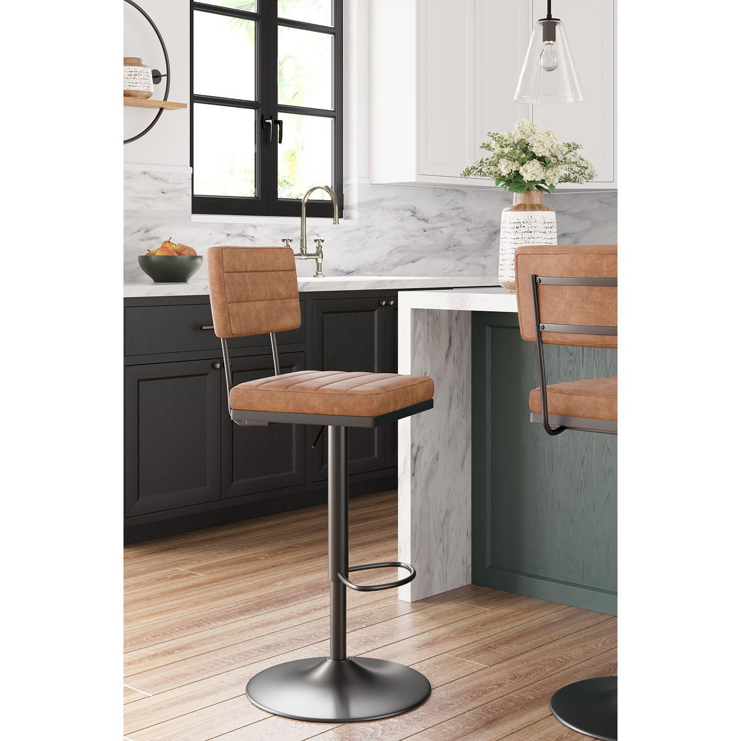 Par de sillas bar giratorias Strumford-1