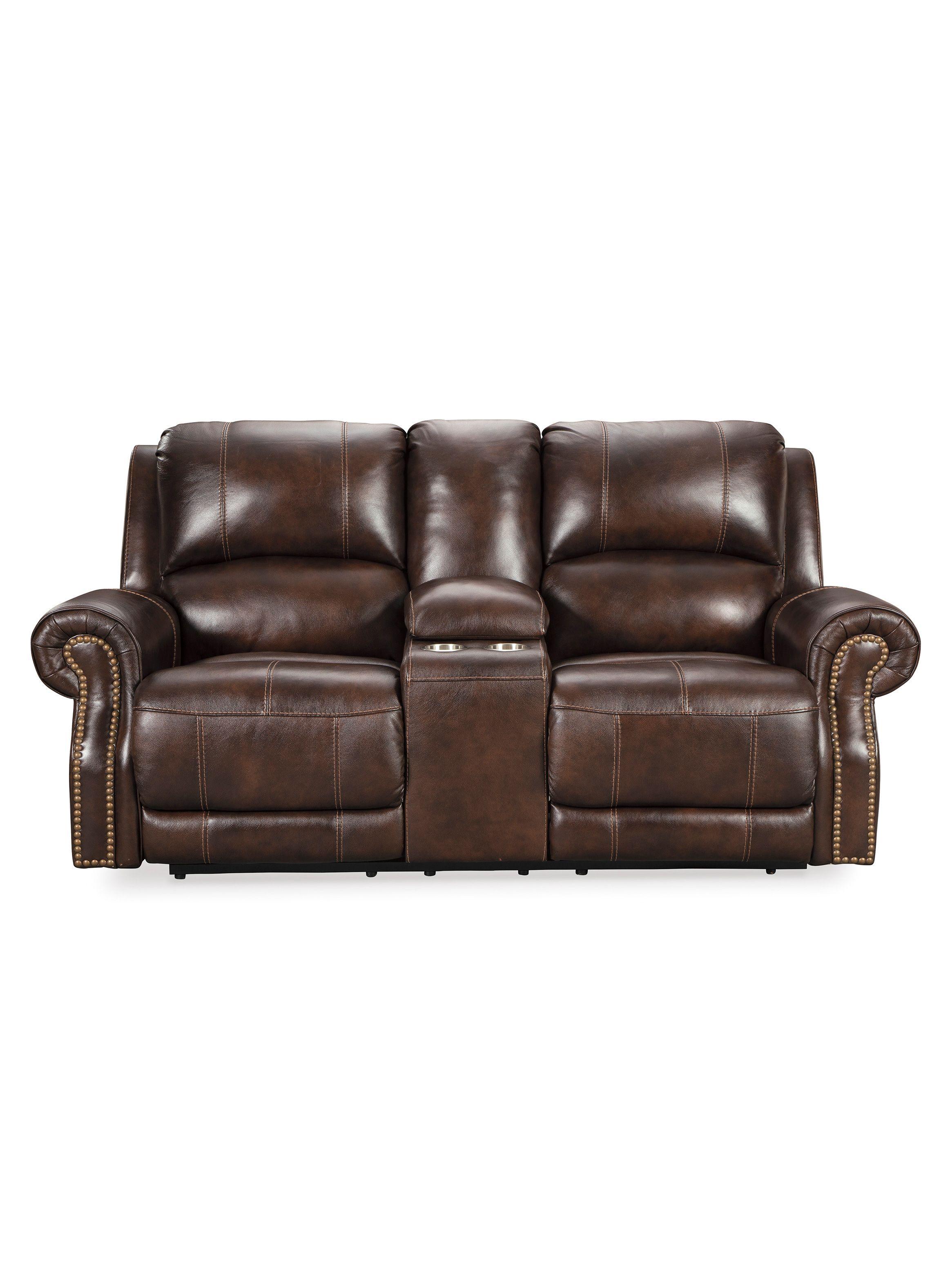 Sofá cuero reclinable 2 cuerpos Buncrana-0