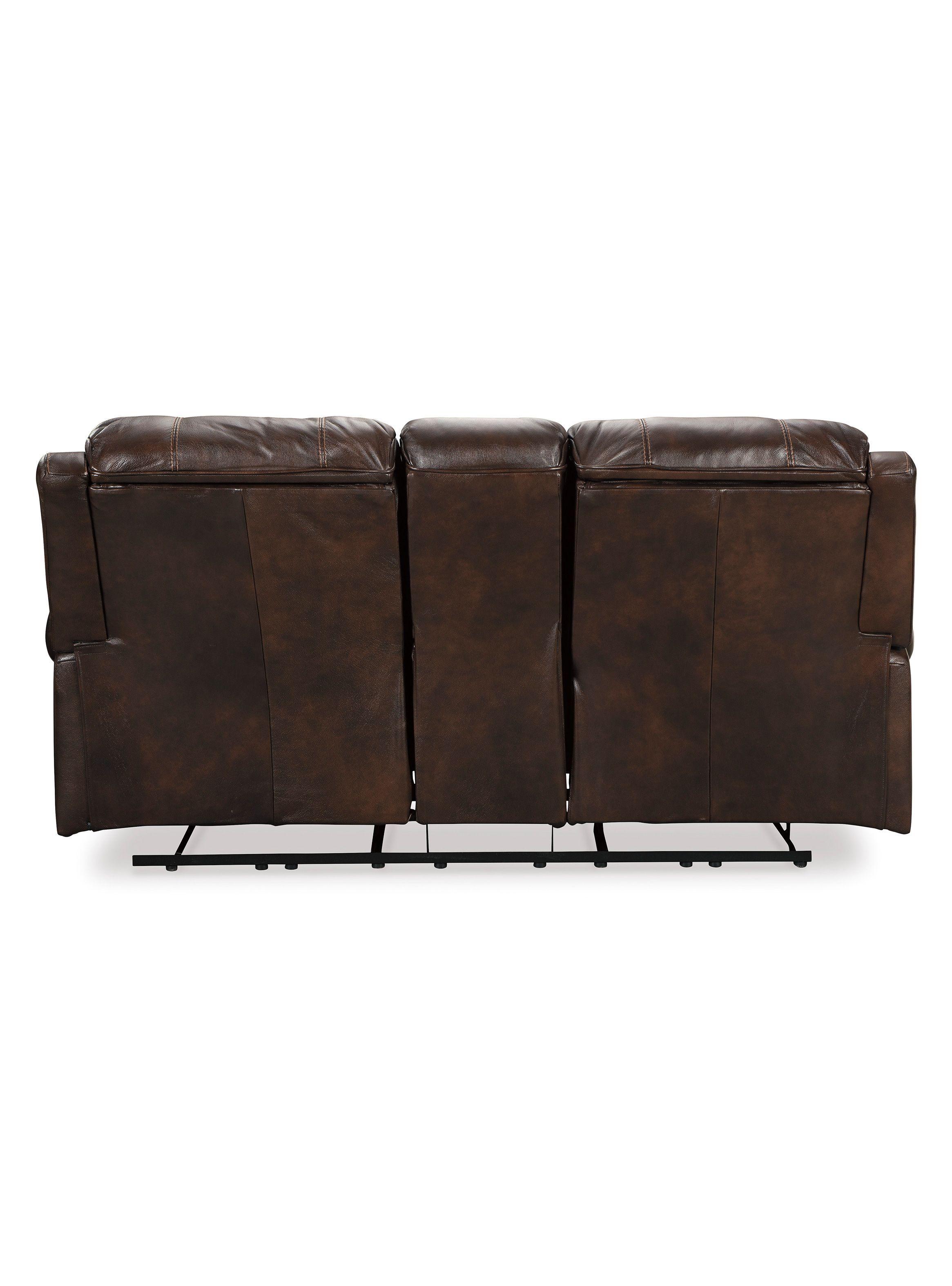 Sofá cuero reclinable 2 cuerpos Buncrana-4