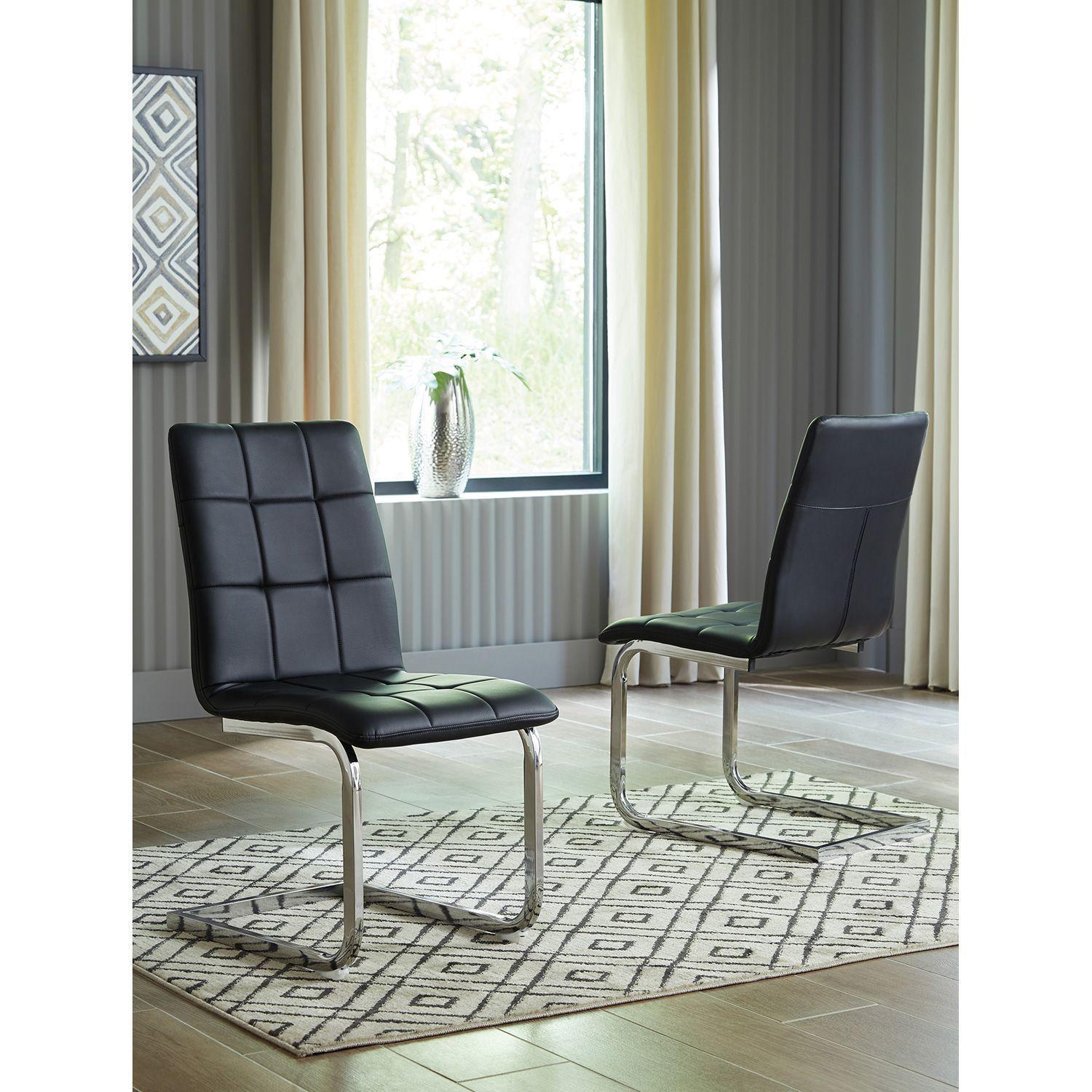 Pack 4 sillas comedor Madanere black-1