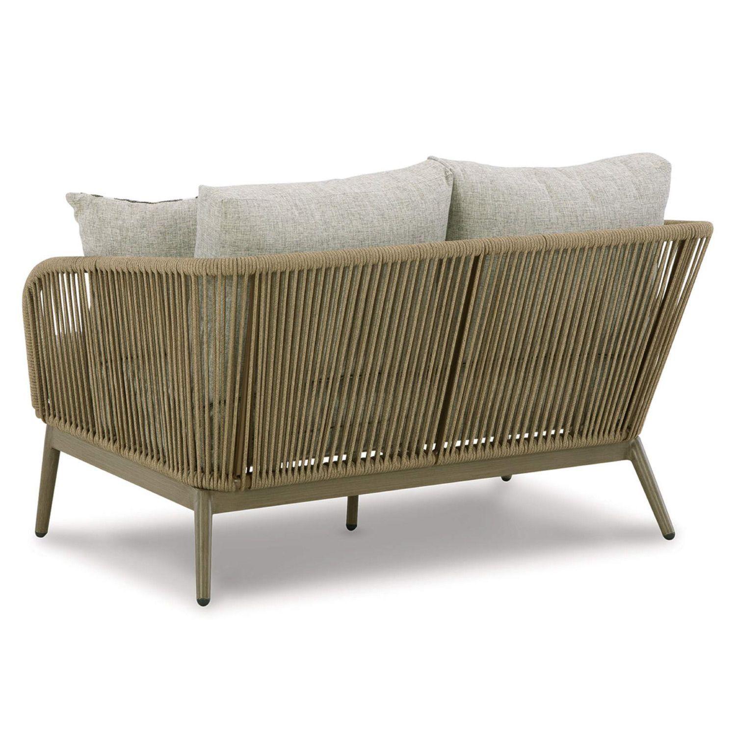 Sofá 2 cuerpos terraza Swiss beige-3