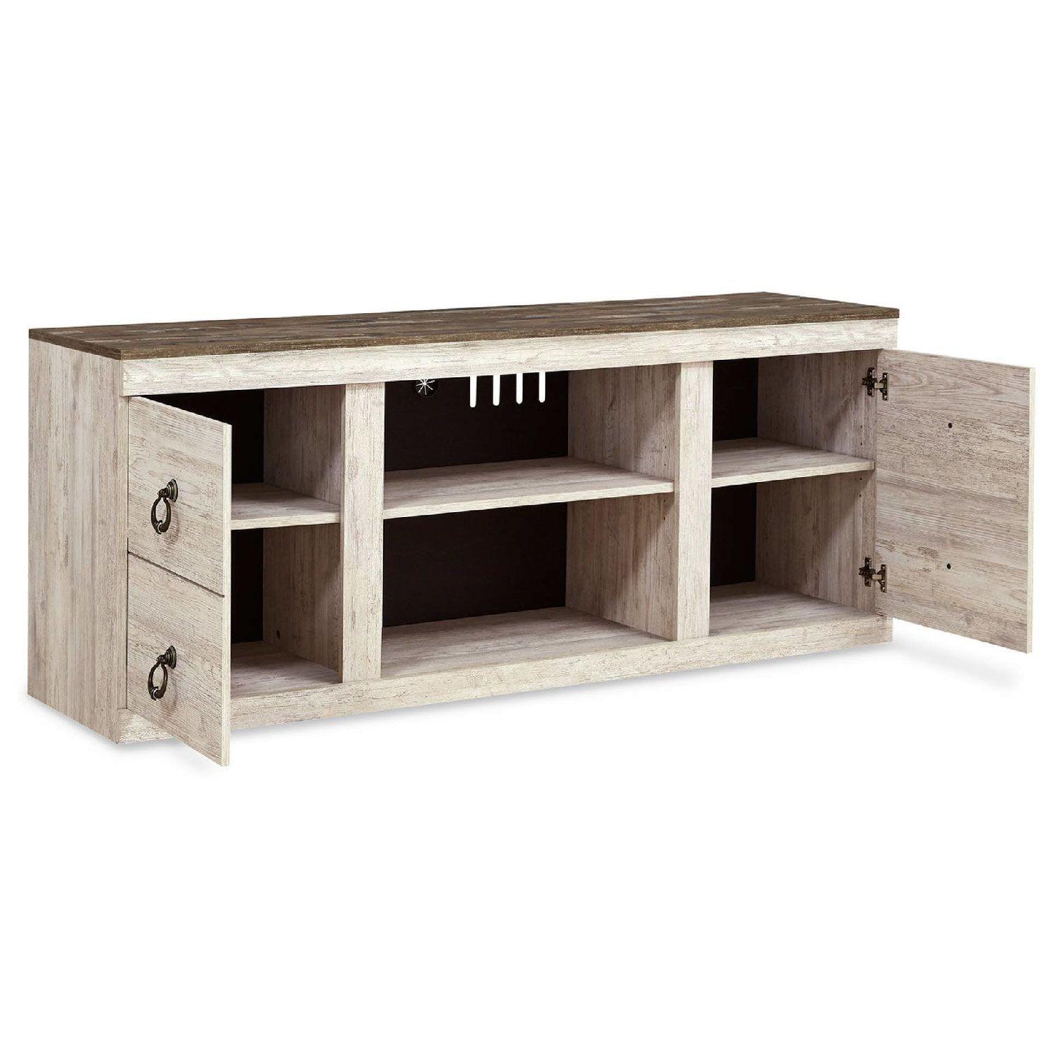 Soporte Willowton whitewash TV 60"-2