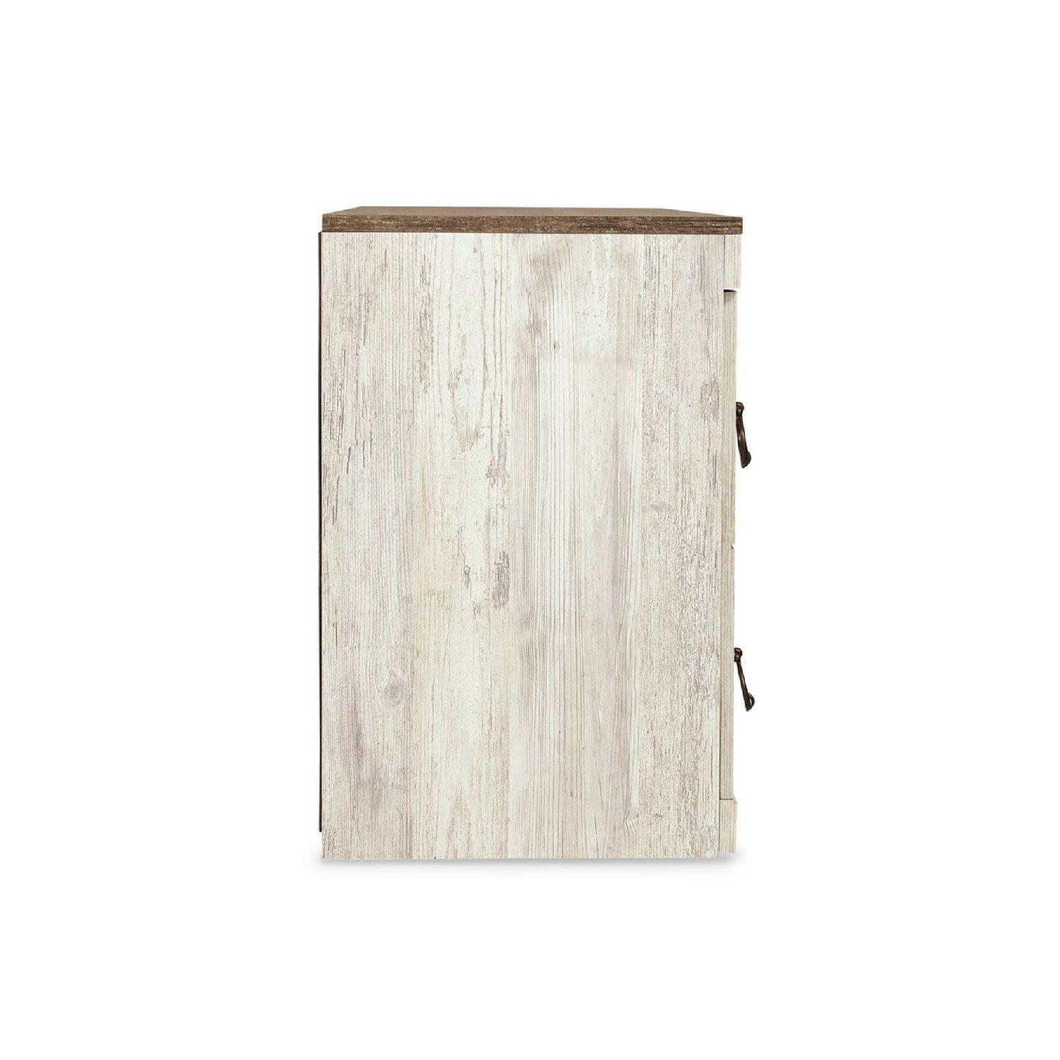 Soporte Willowton whitewash TV 60"-3
