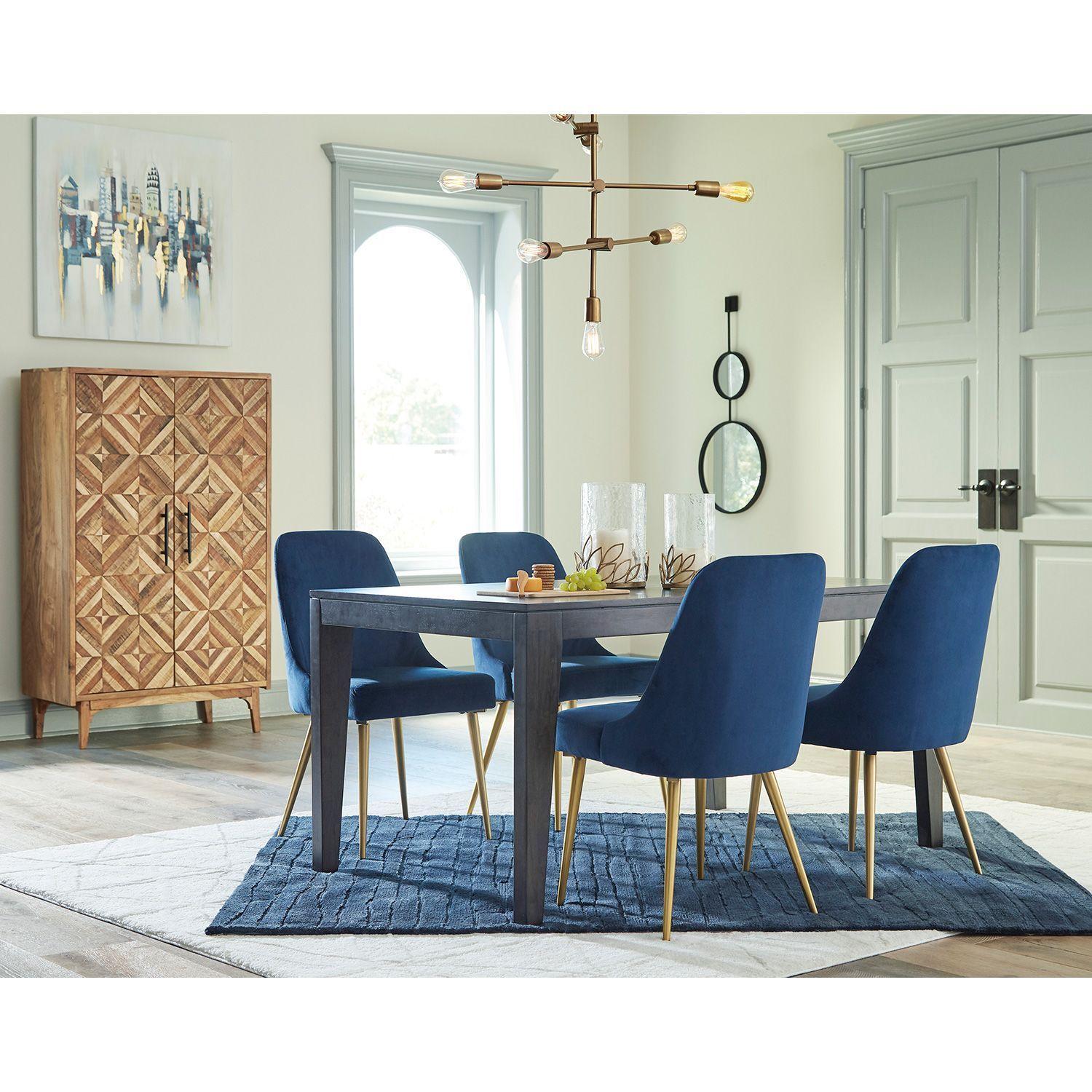 Par de sillas comedor Trishcott-5