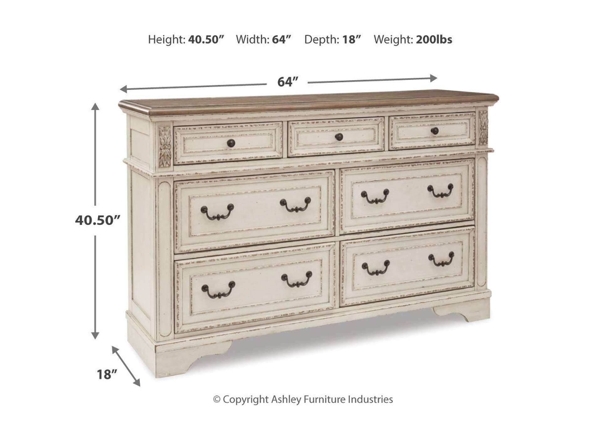 Cómoda Realyn 7 cajones-4