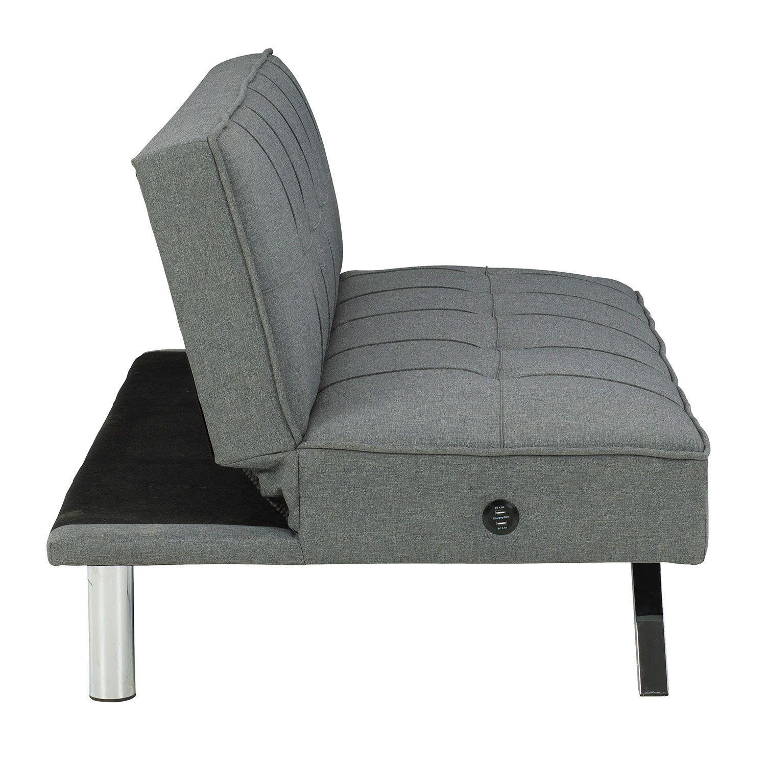 Futón Santini gray con USB-2