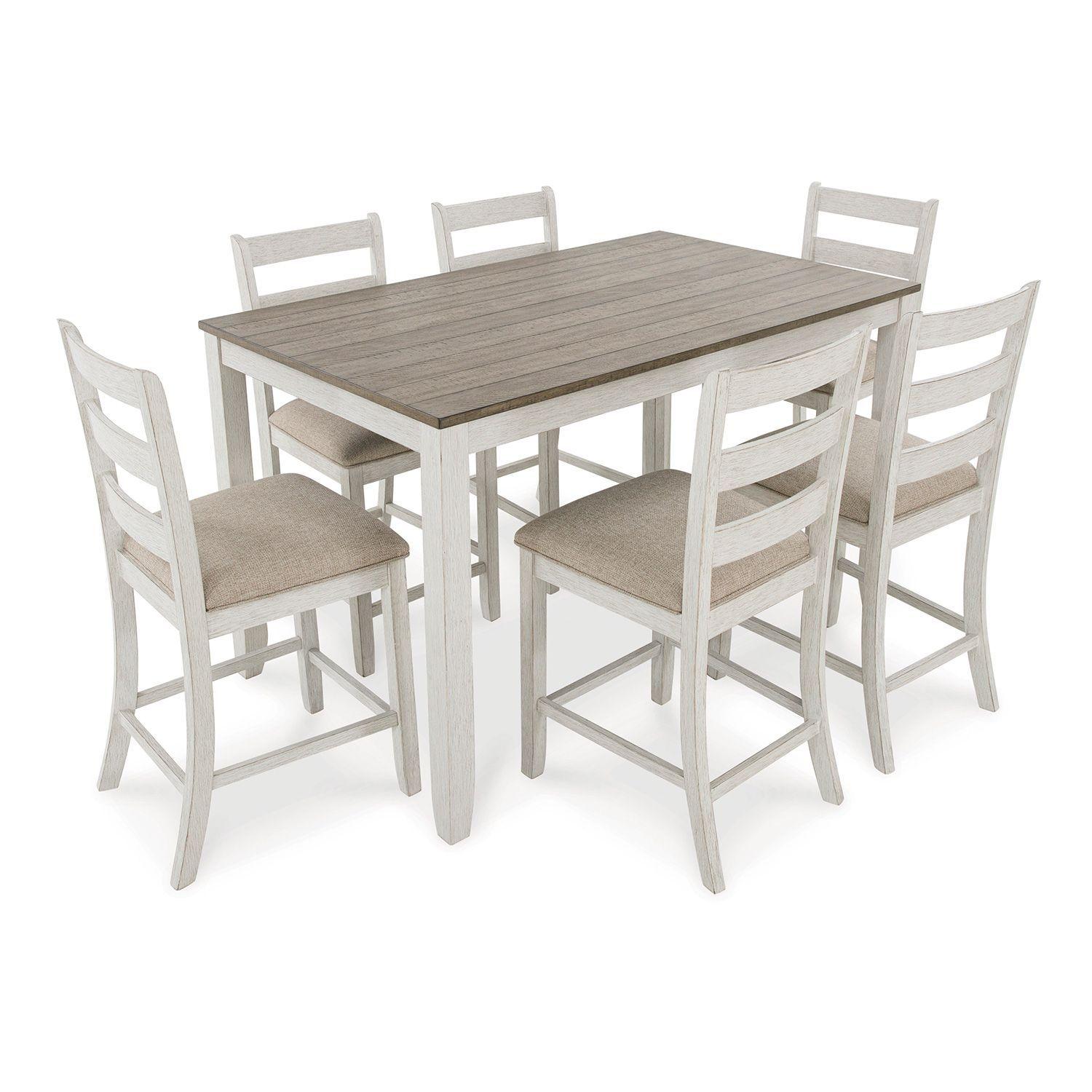 Juego comedor alto Skempton (set 7 piezas)-2