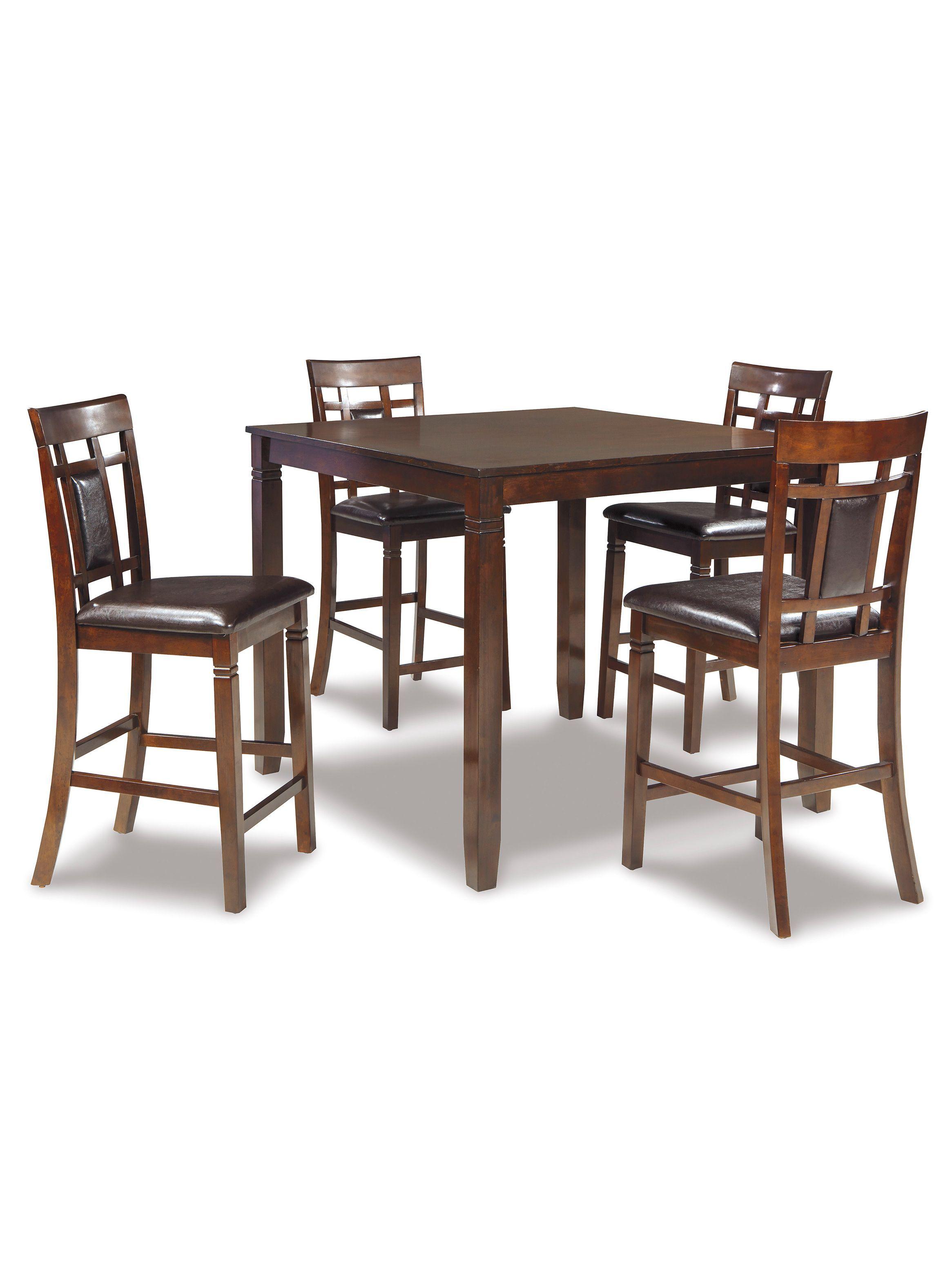 Juego comedor alto Bennox (set 5 piezas)-0