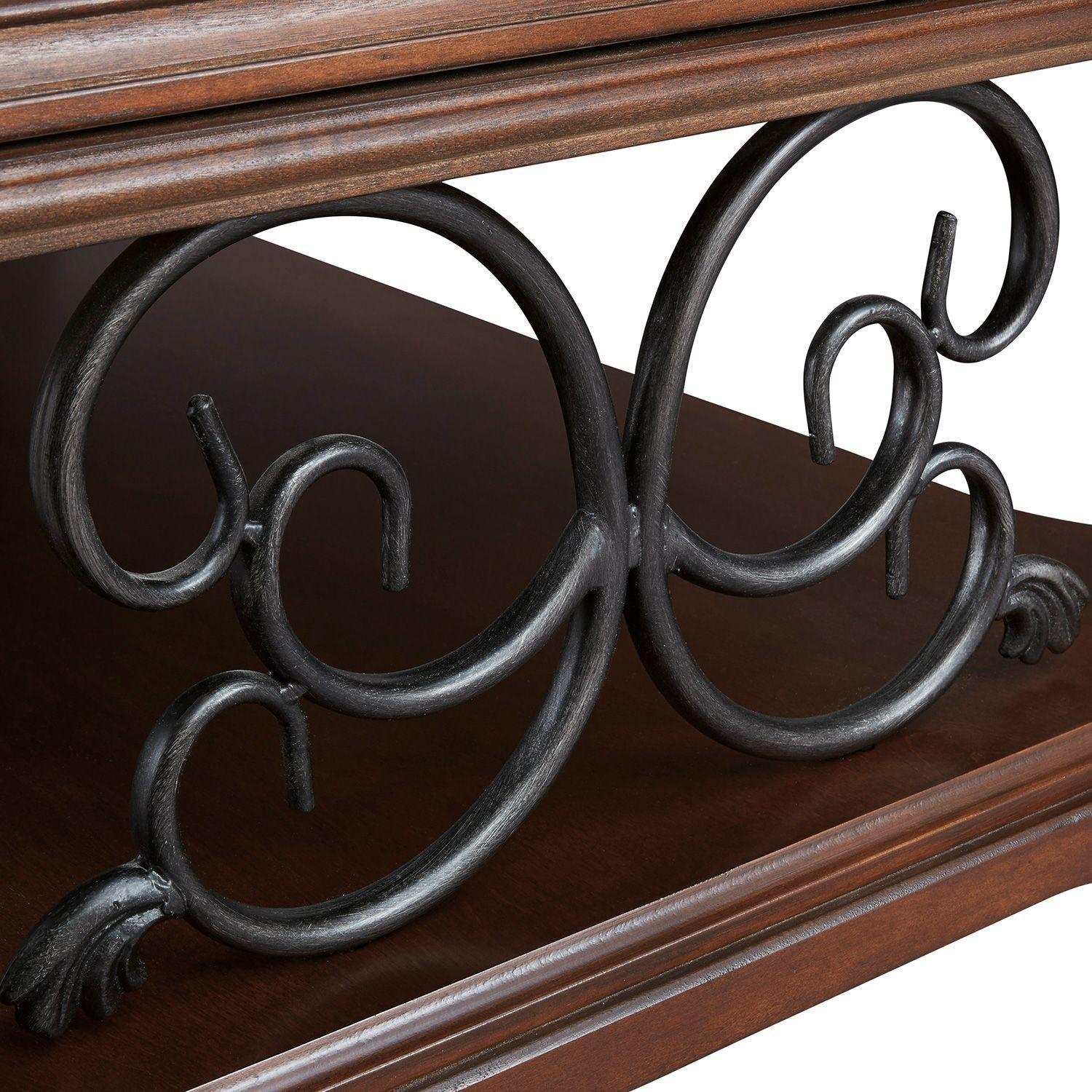 Mesa de centro cubierta elevable Alymere-4