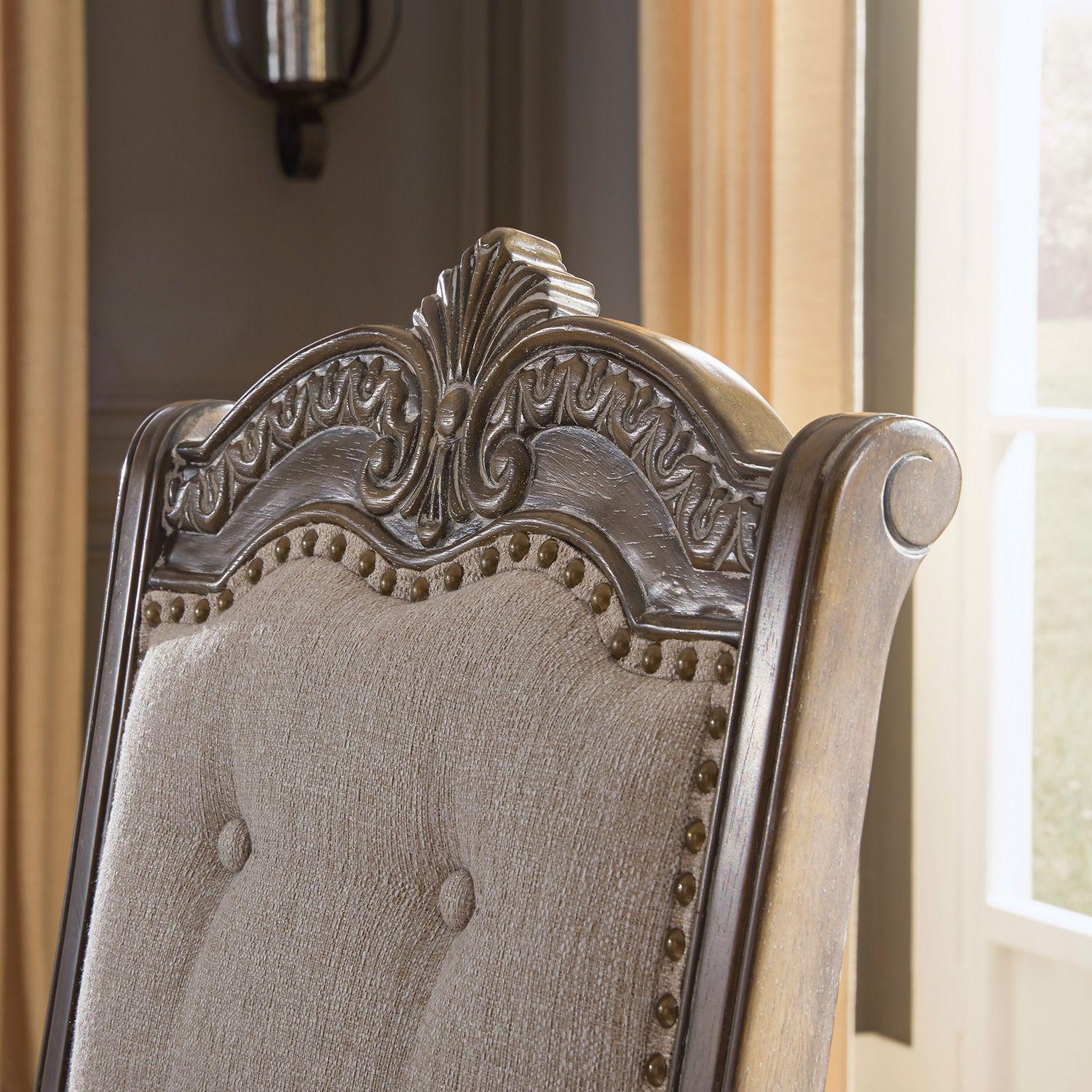 Par de sillas comedor Charmond brown-2