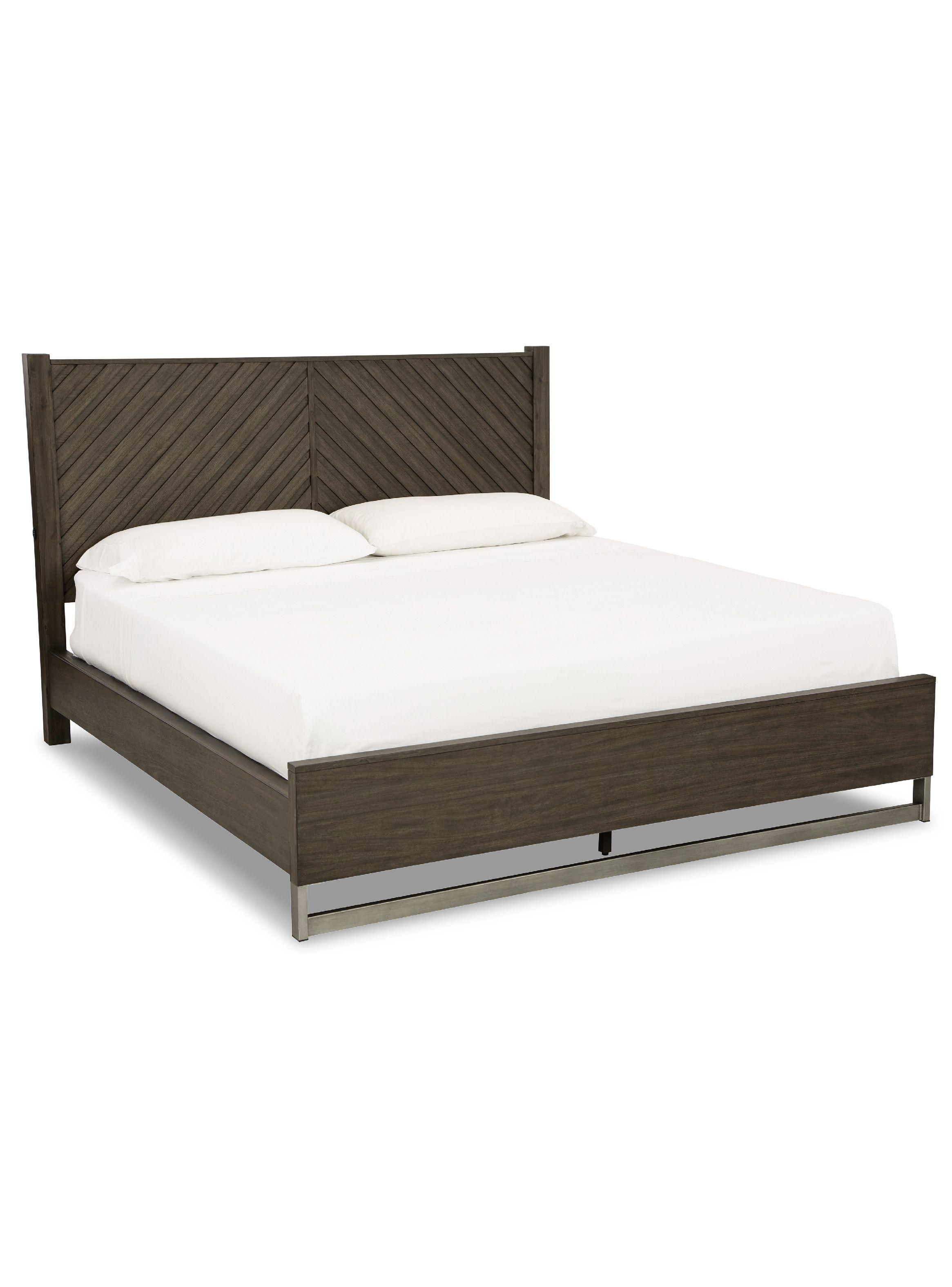 Cama king Arkenton grayish brown-2
