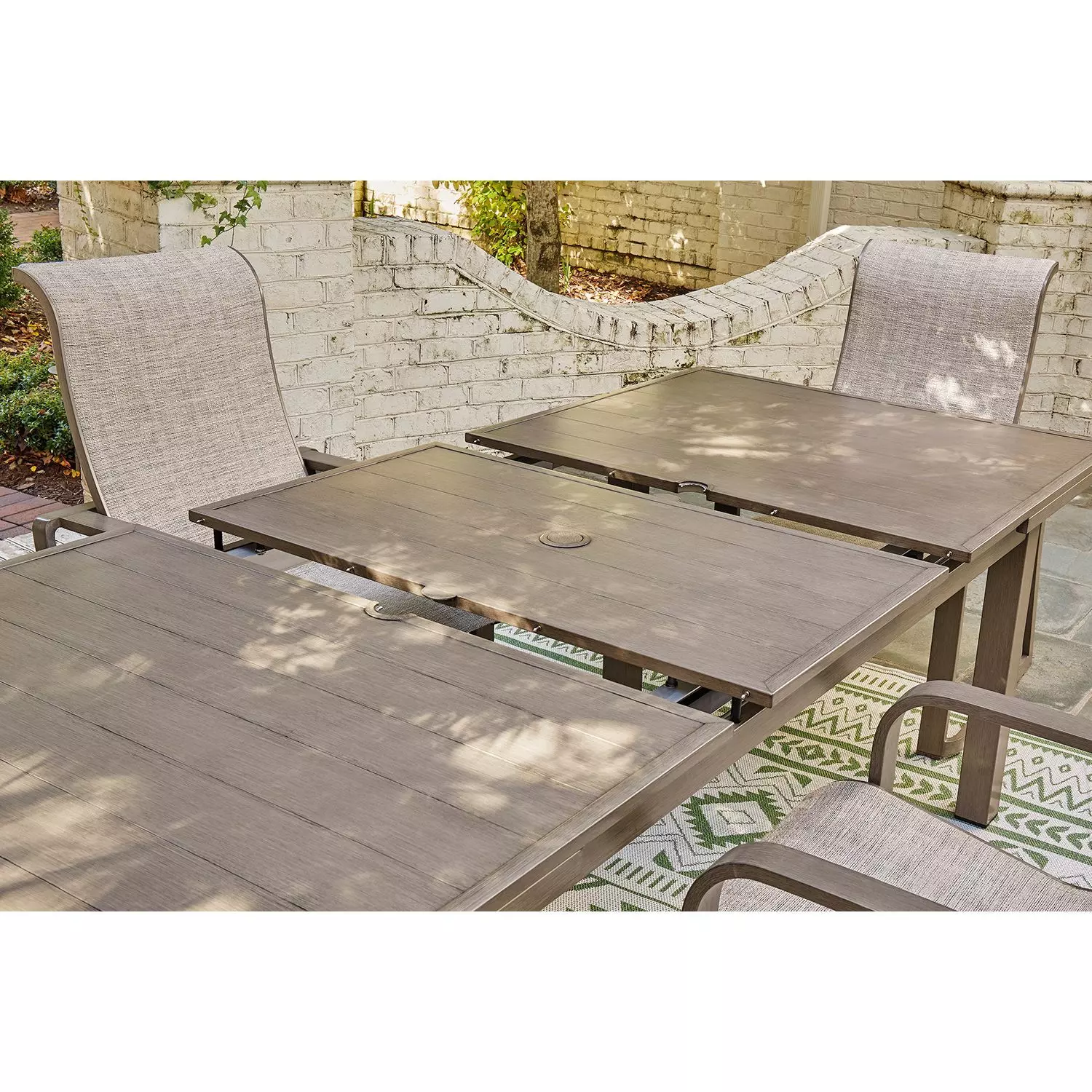 Mesa de comedor terraza Sling extensible-2