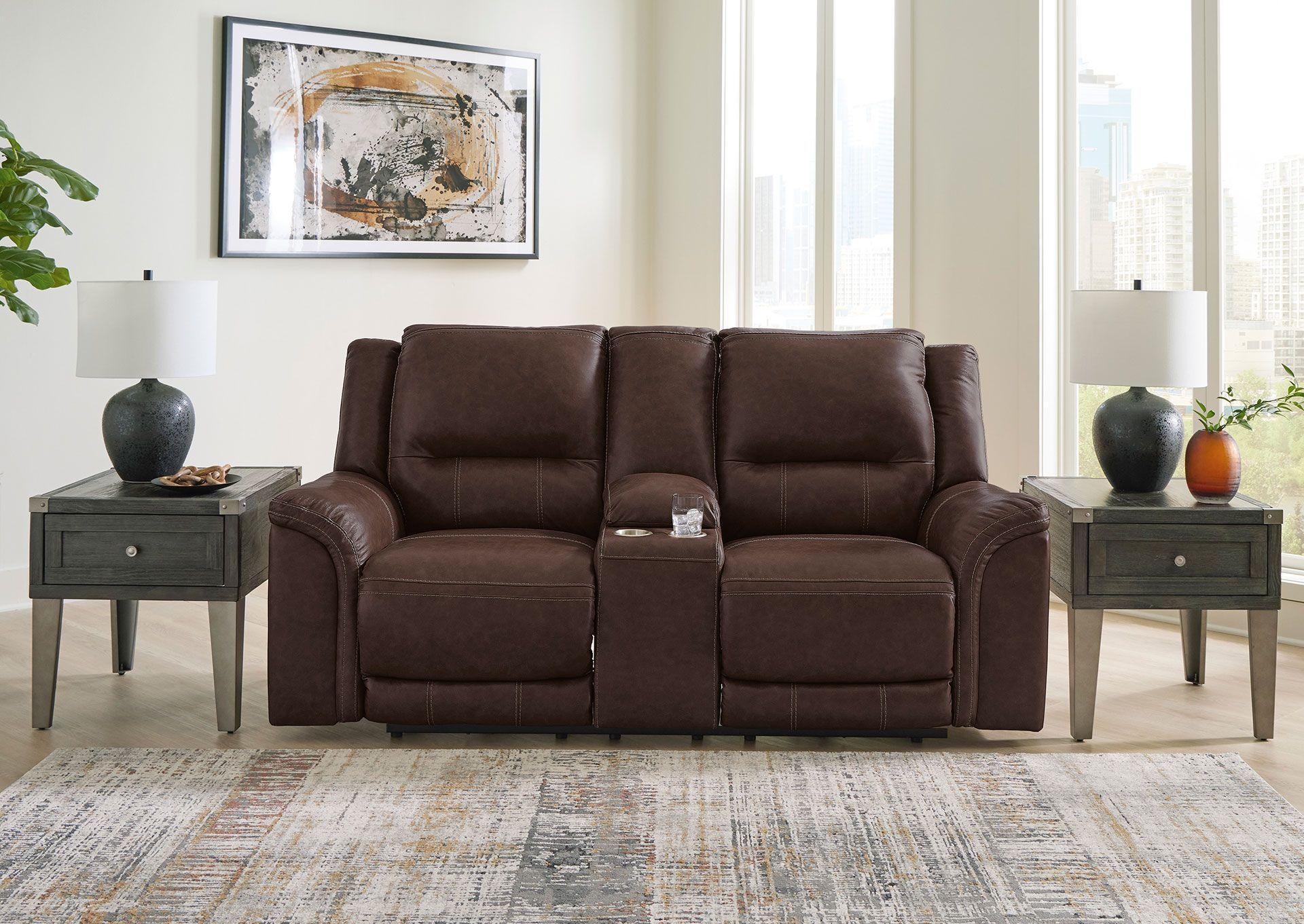 Sofá reclinable 2 cuerpos Trasimeno Marron-1