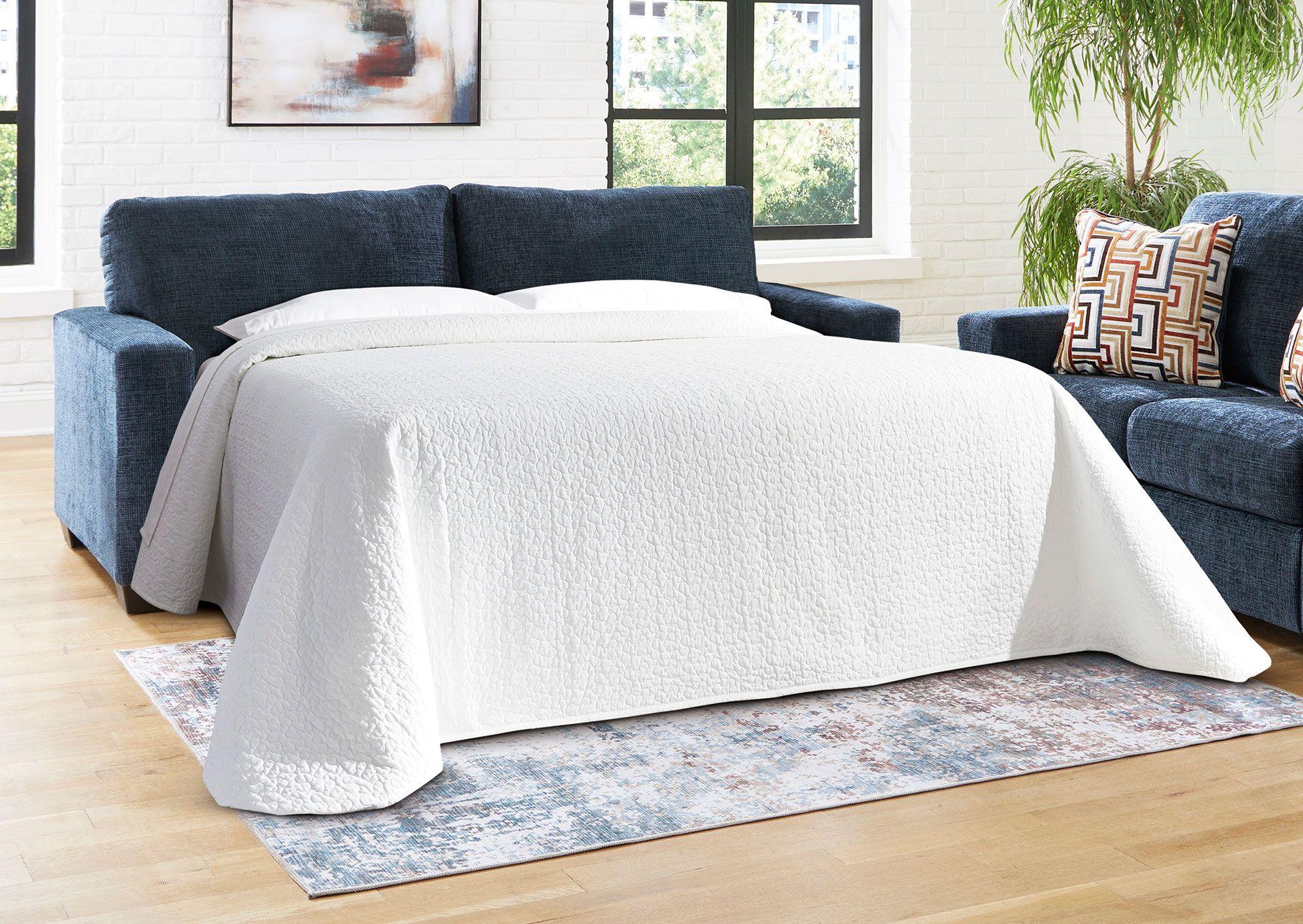 Sofá cama Aviemore 2 plazas Azul -2