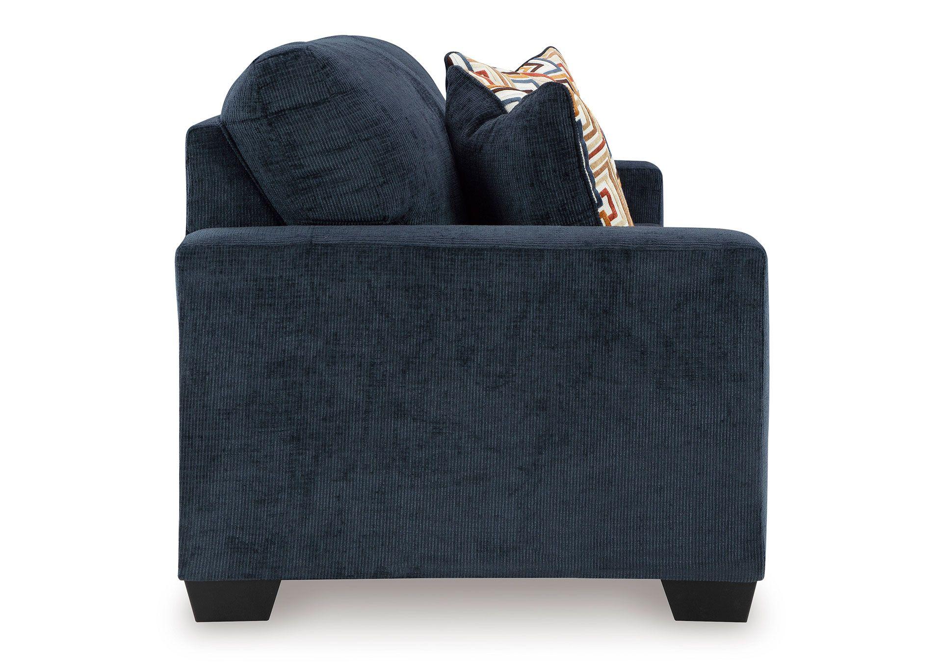 Sofá cama Aviemore 2 plazas Azul -4