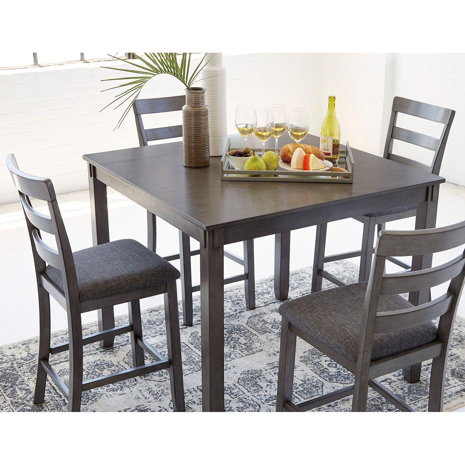 Juego comedor alto Bridson (set 5 piezas)-3