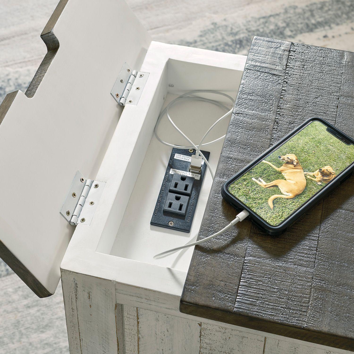 Mesa lateral Havalance con USB-5