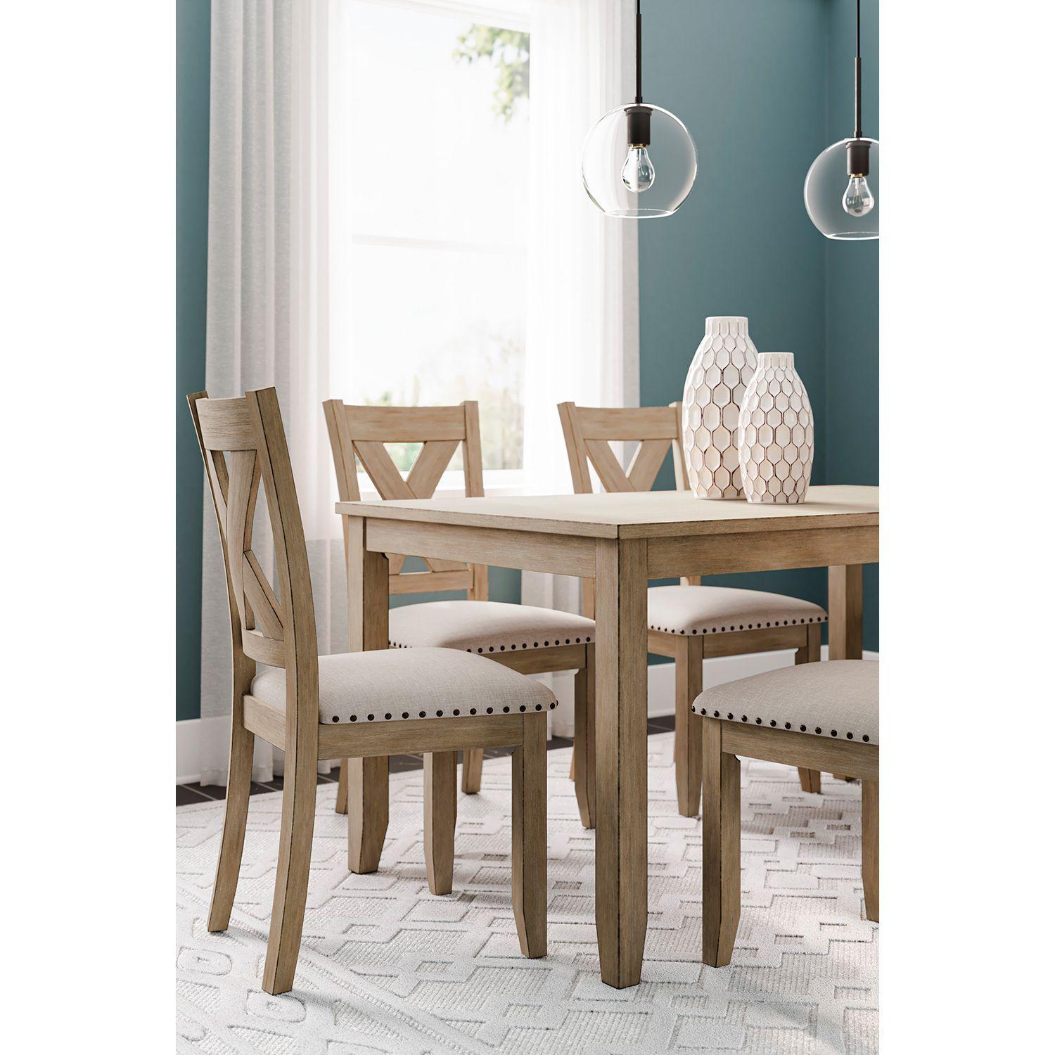 Juego comedor Sanbriar (set 7 piezas)-2