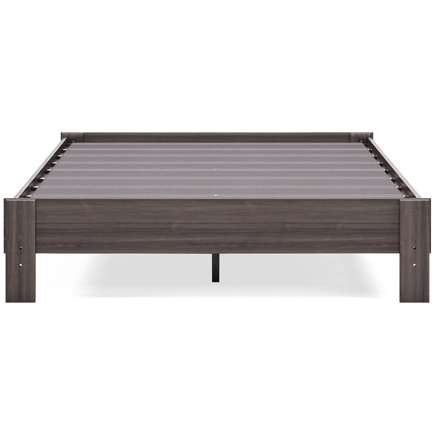 Cama europea 2 plazas Brymont dark gray-2