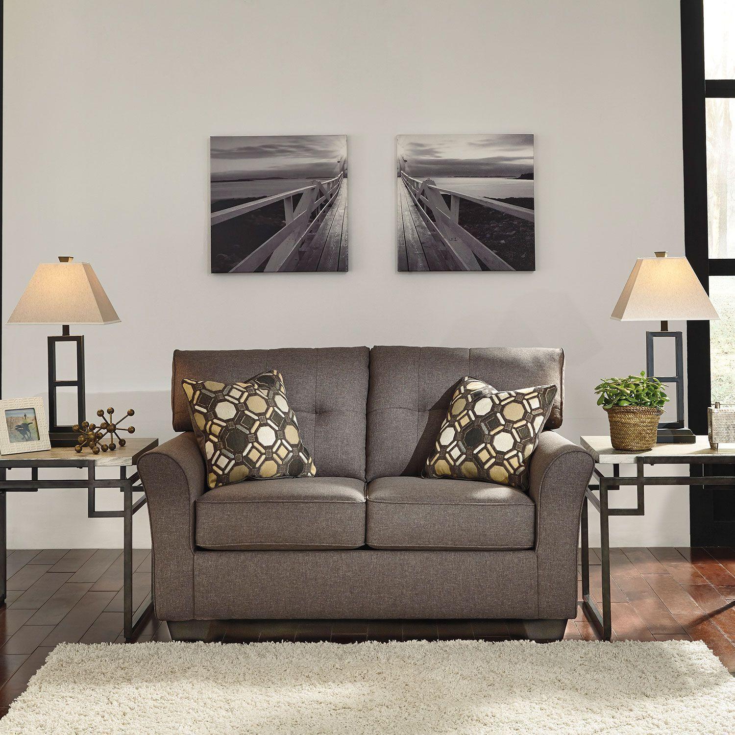 Sofá 2 cuerpos Tibbee slate-1