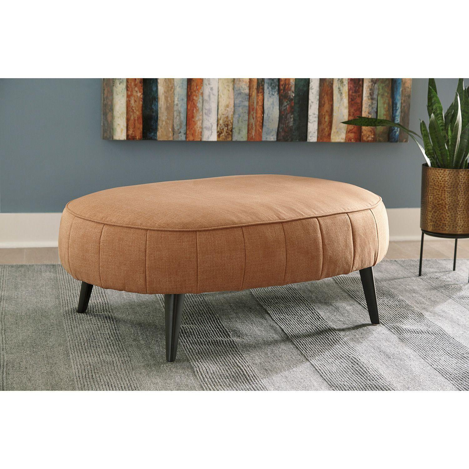 Ottoman oversized Hollyann rust-1