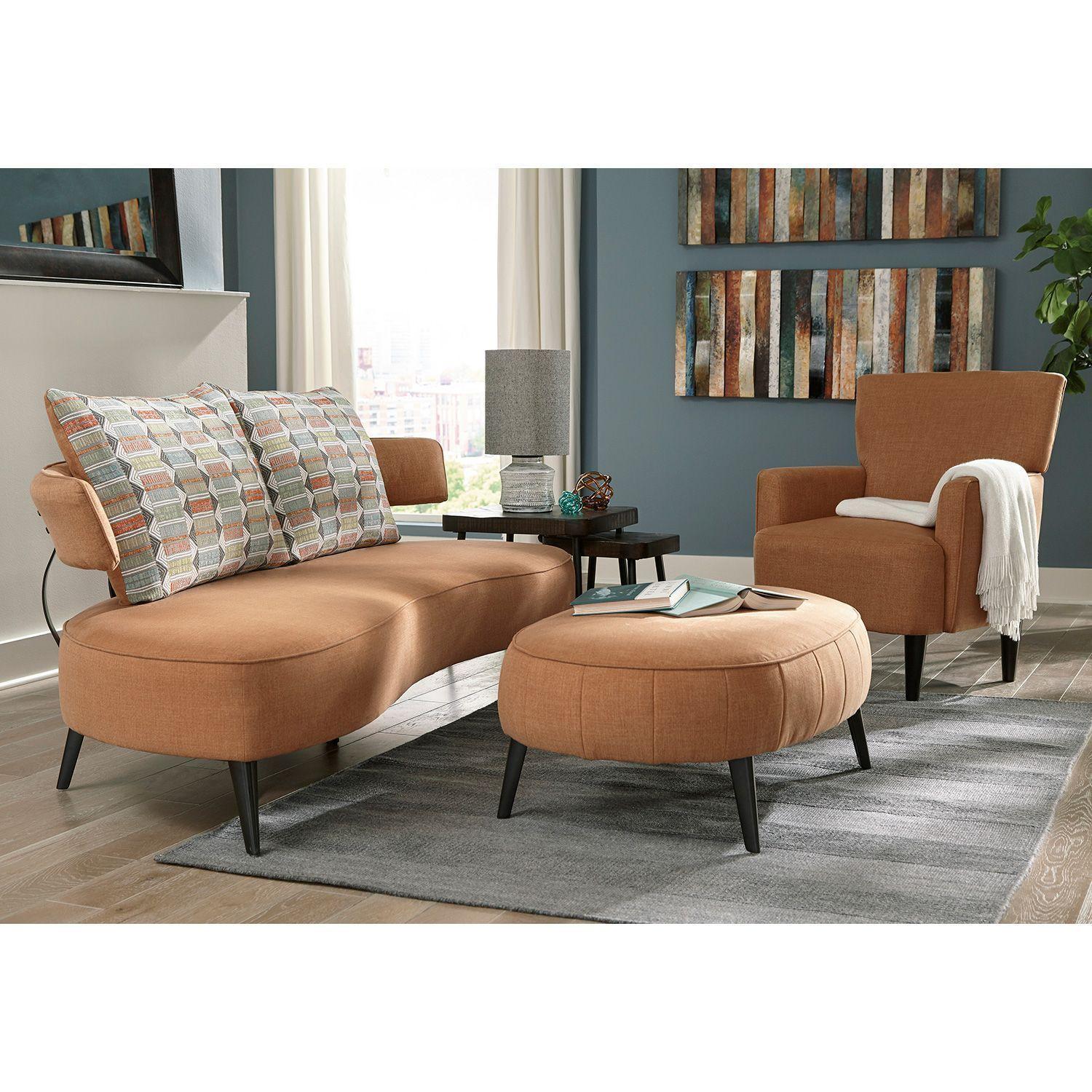 Ottoman oversized Hollyann rust-5