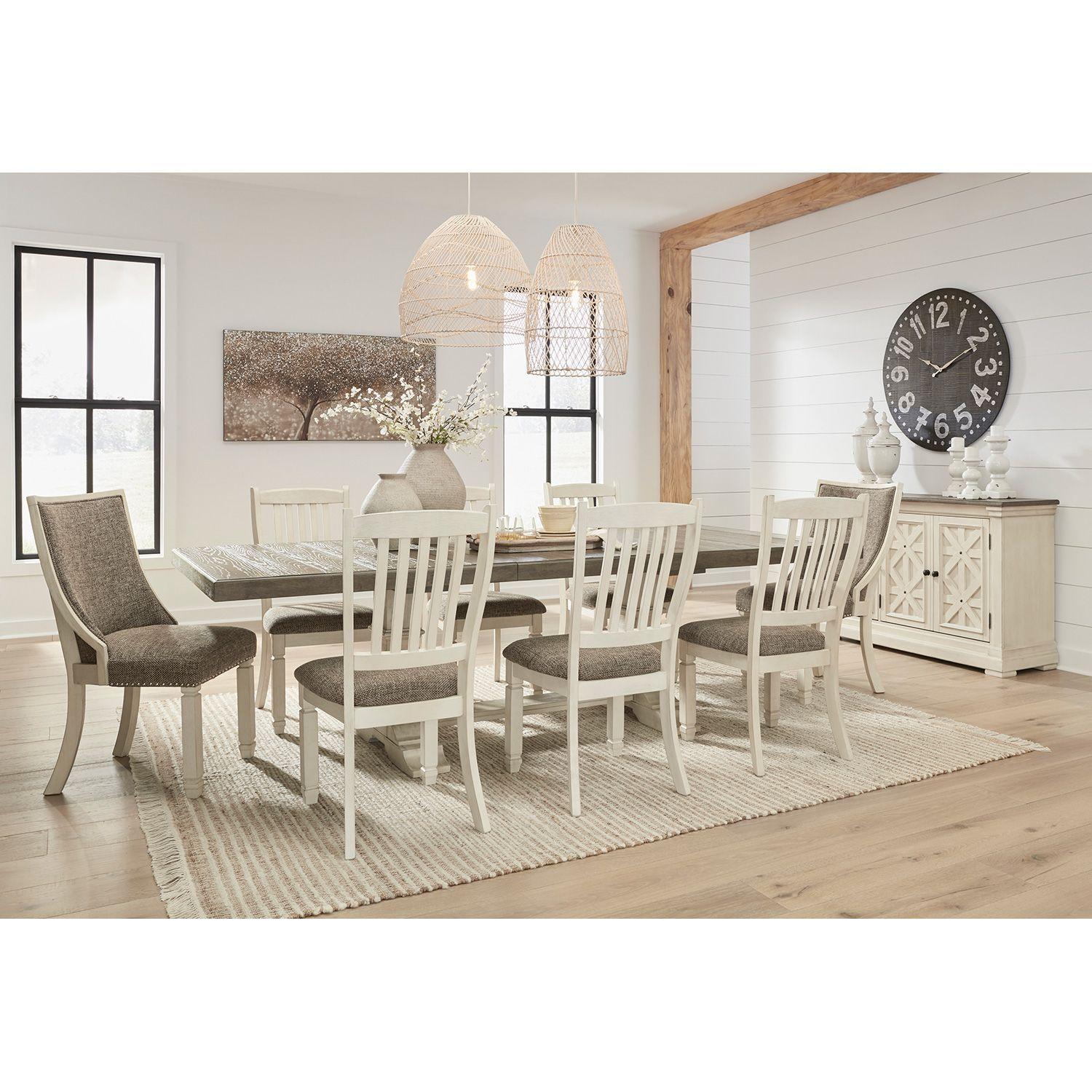 Mesa de comedor Bolanburg extensible-3