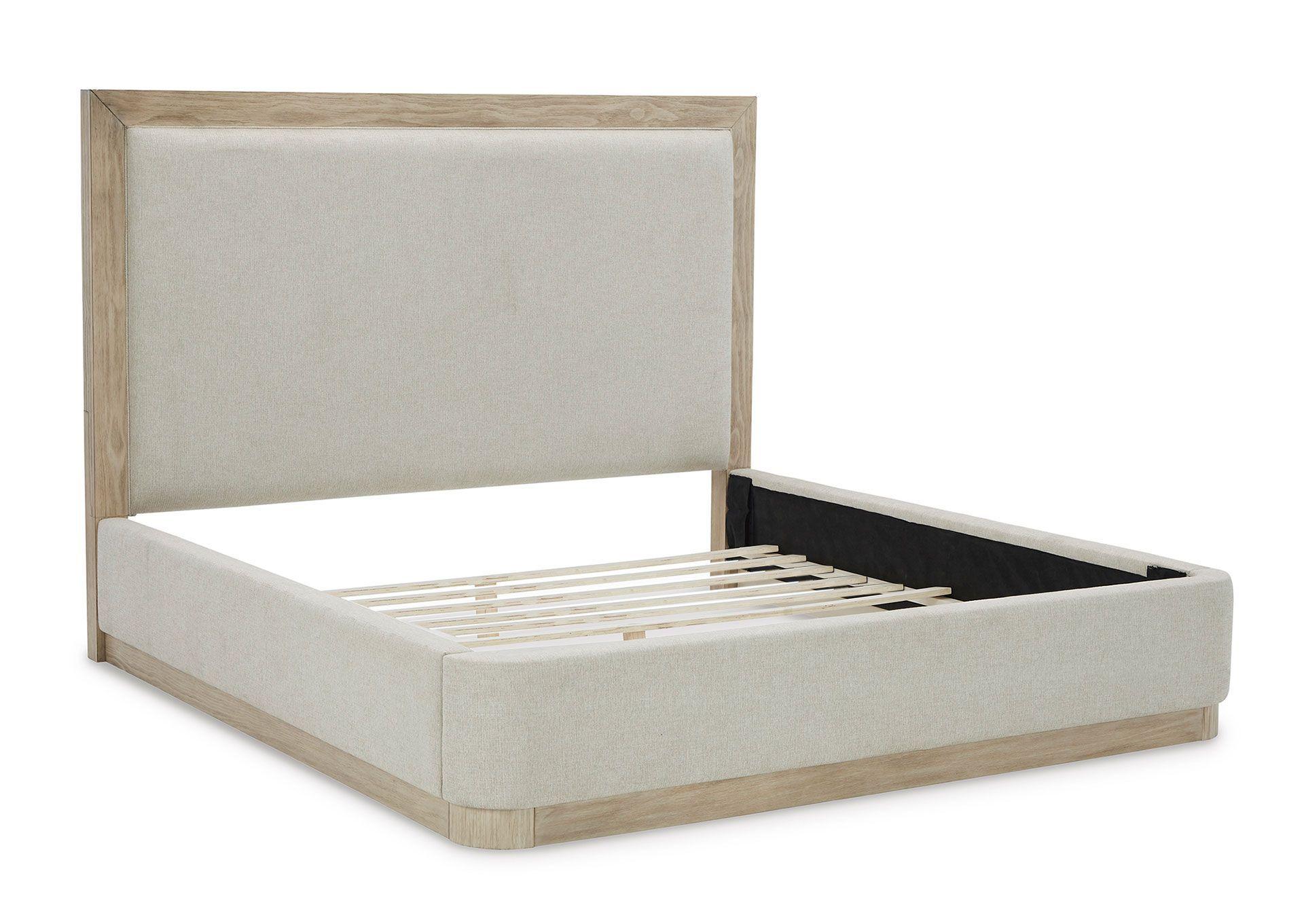 Cama 2 plazas Hennington bisque-0