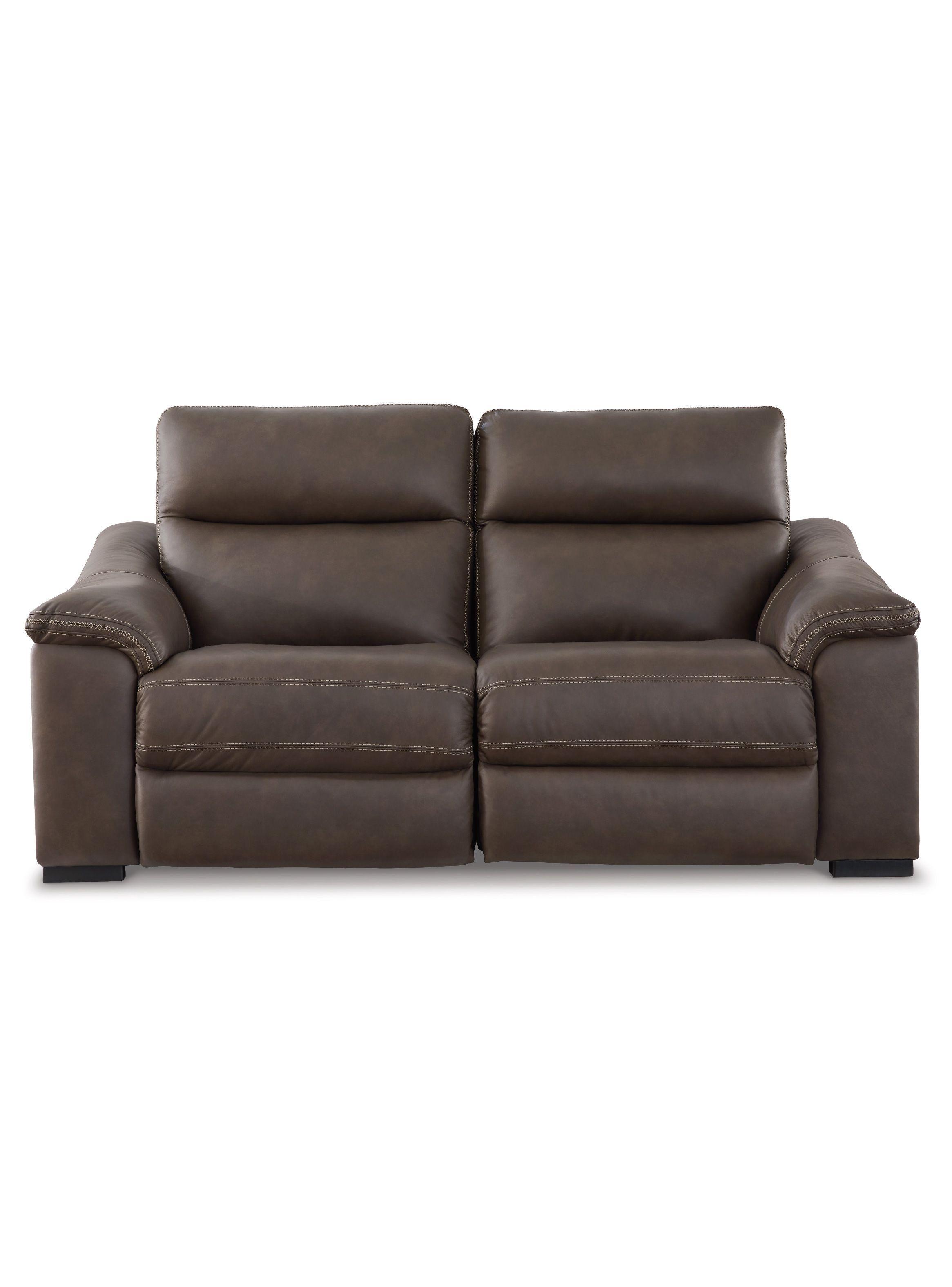 Seccional cuero reclinable Salvatore 2 piezas-0