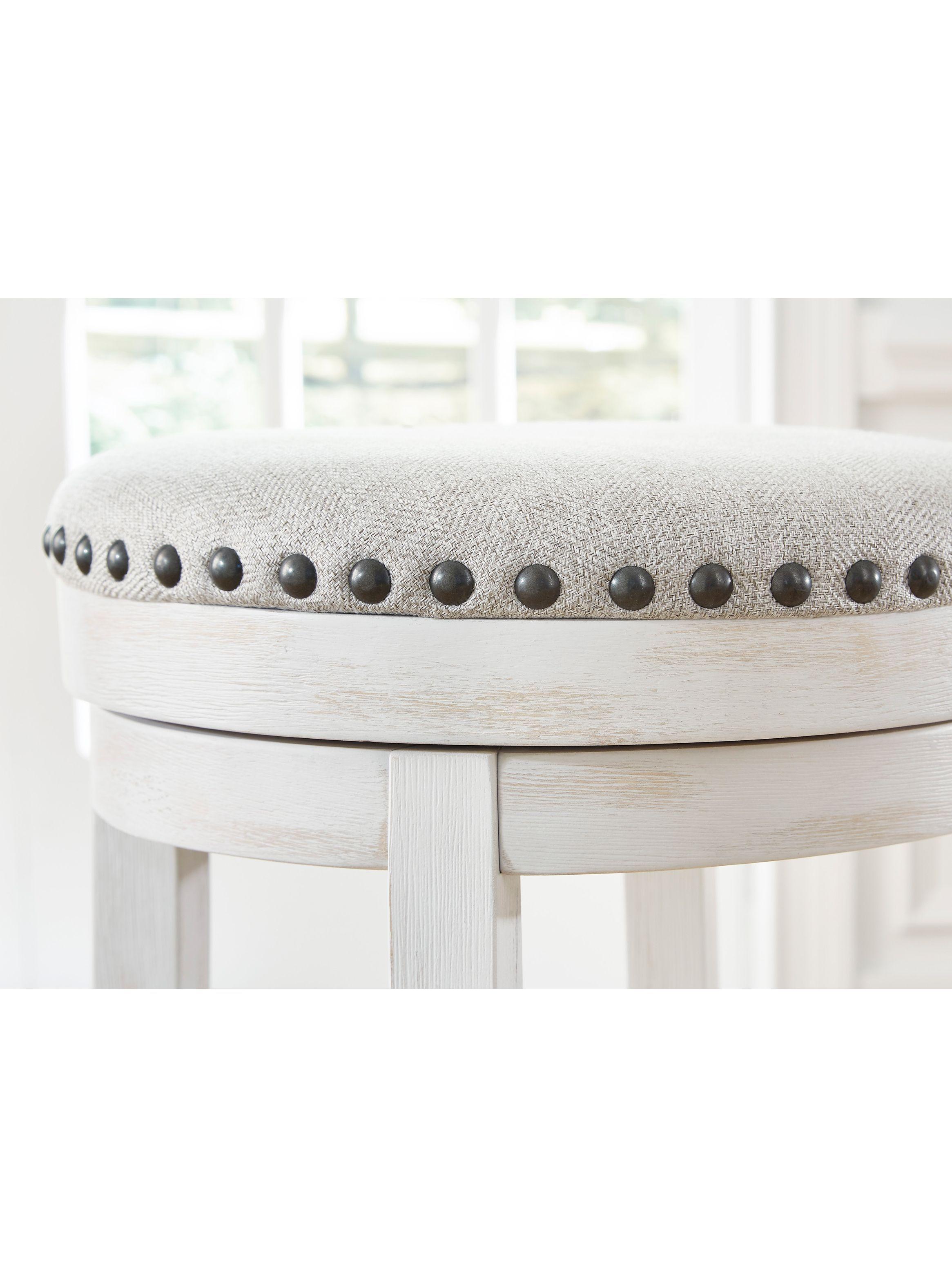 Taburete bar giratorio Valebeck white-2