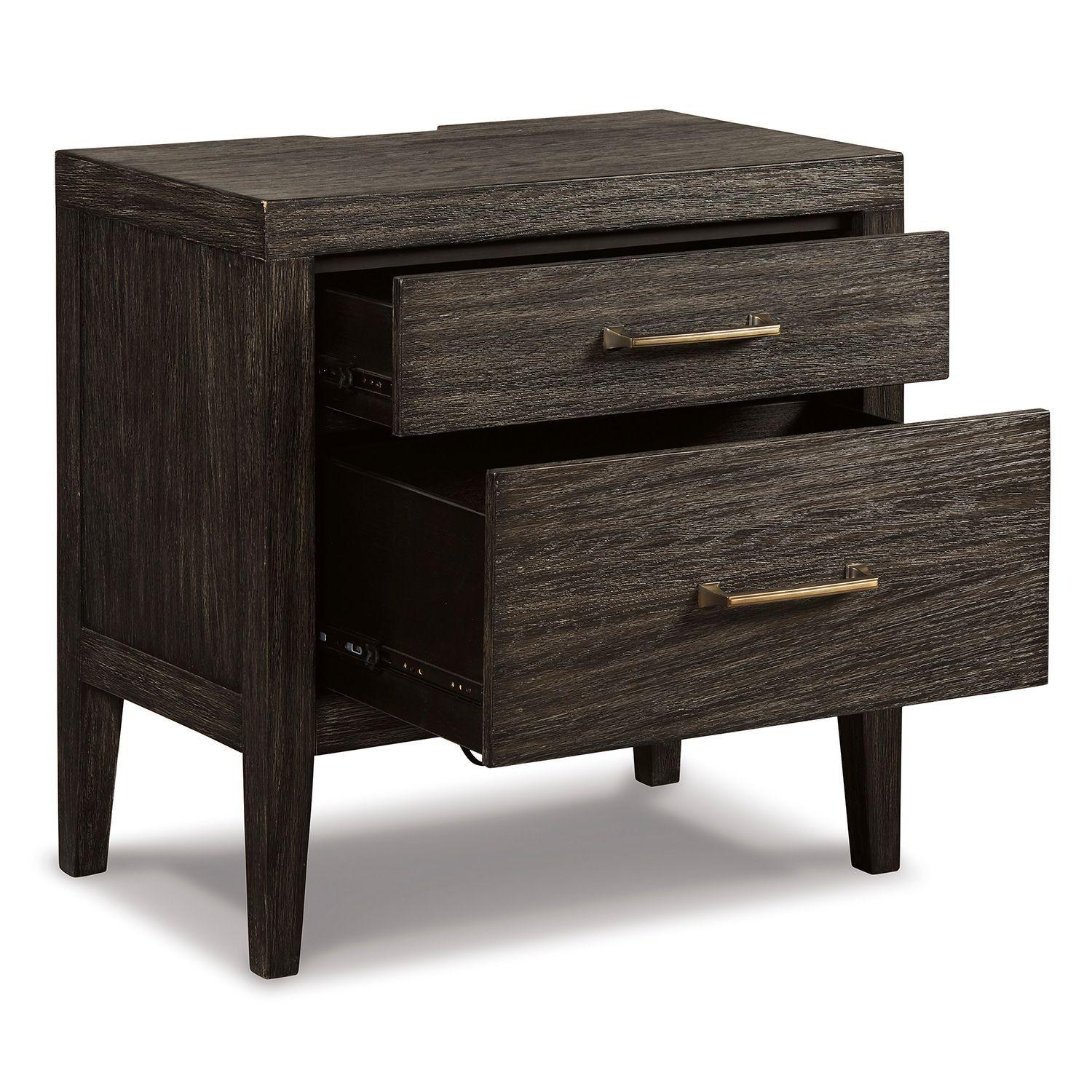 Velador Bellvern 2 cajones y USB-2