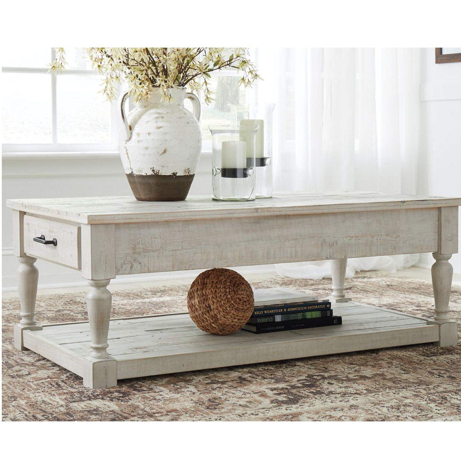 Mesa de centro Shawnalore 2 cajones-1