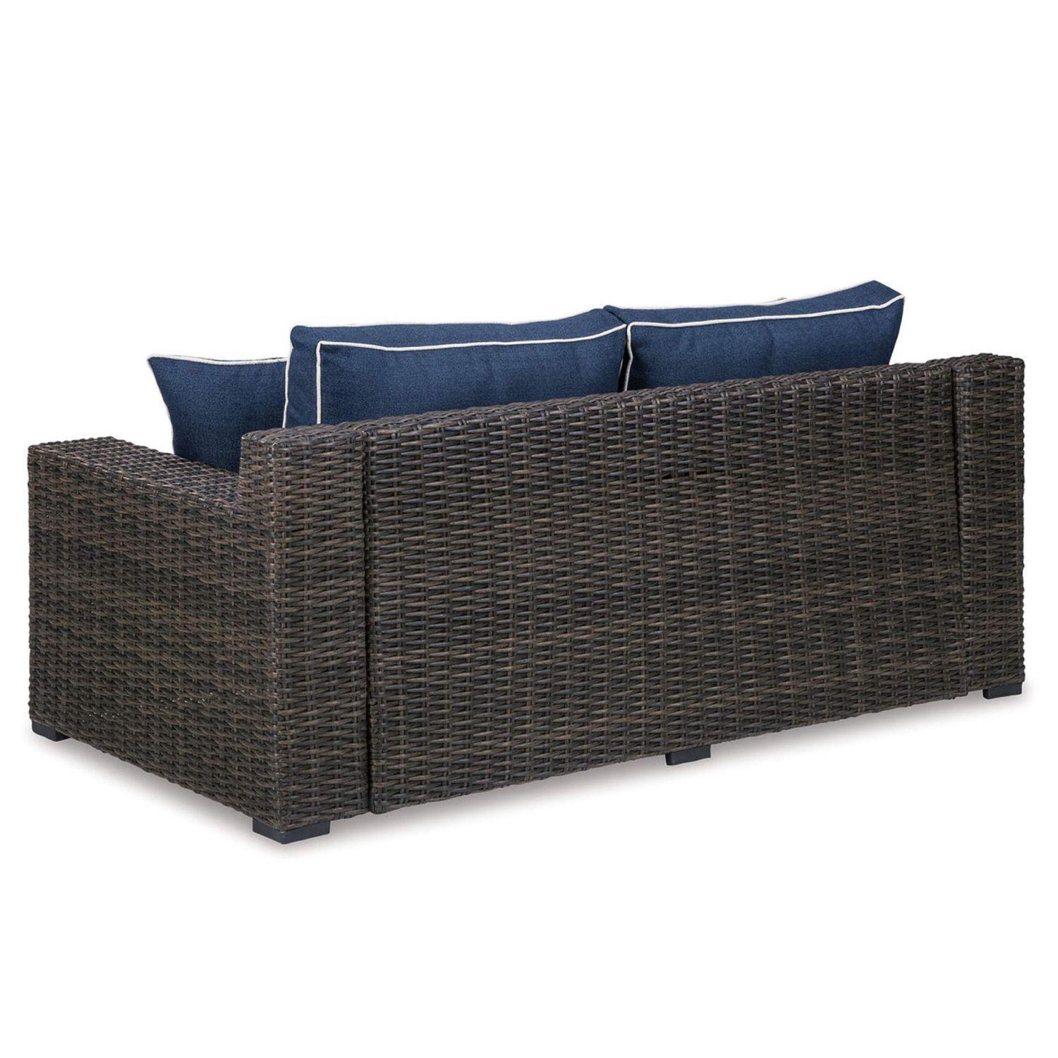 Sofá 2 cuerpos terraza Grasson Lane brown/blue-4