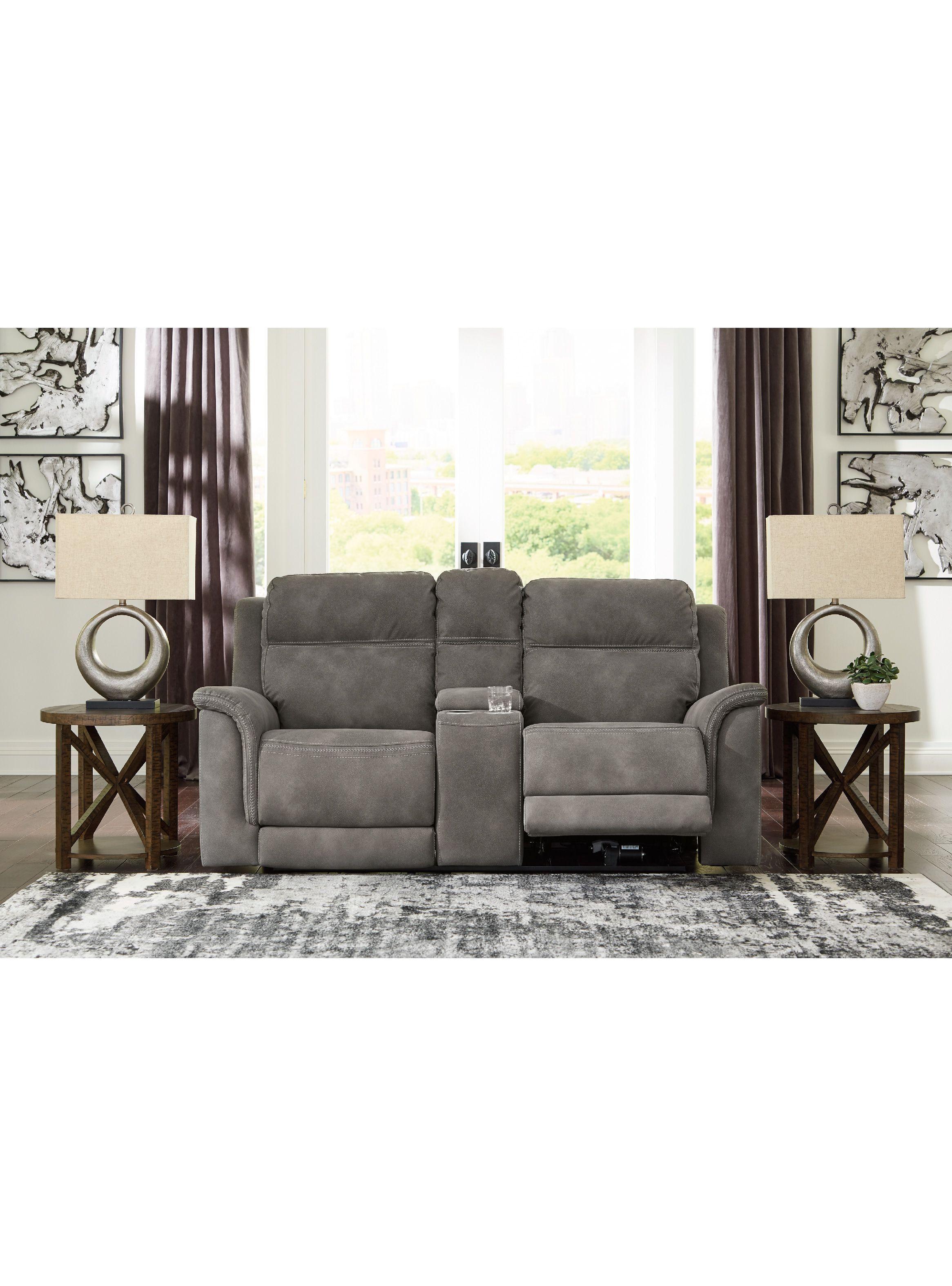 Sofá reclinable 2 cuerpos DuraPella slate-1