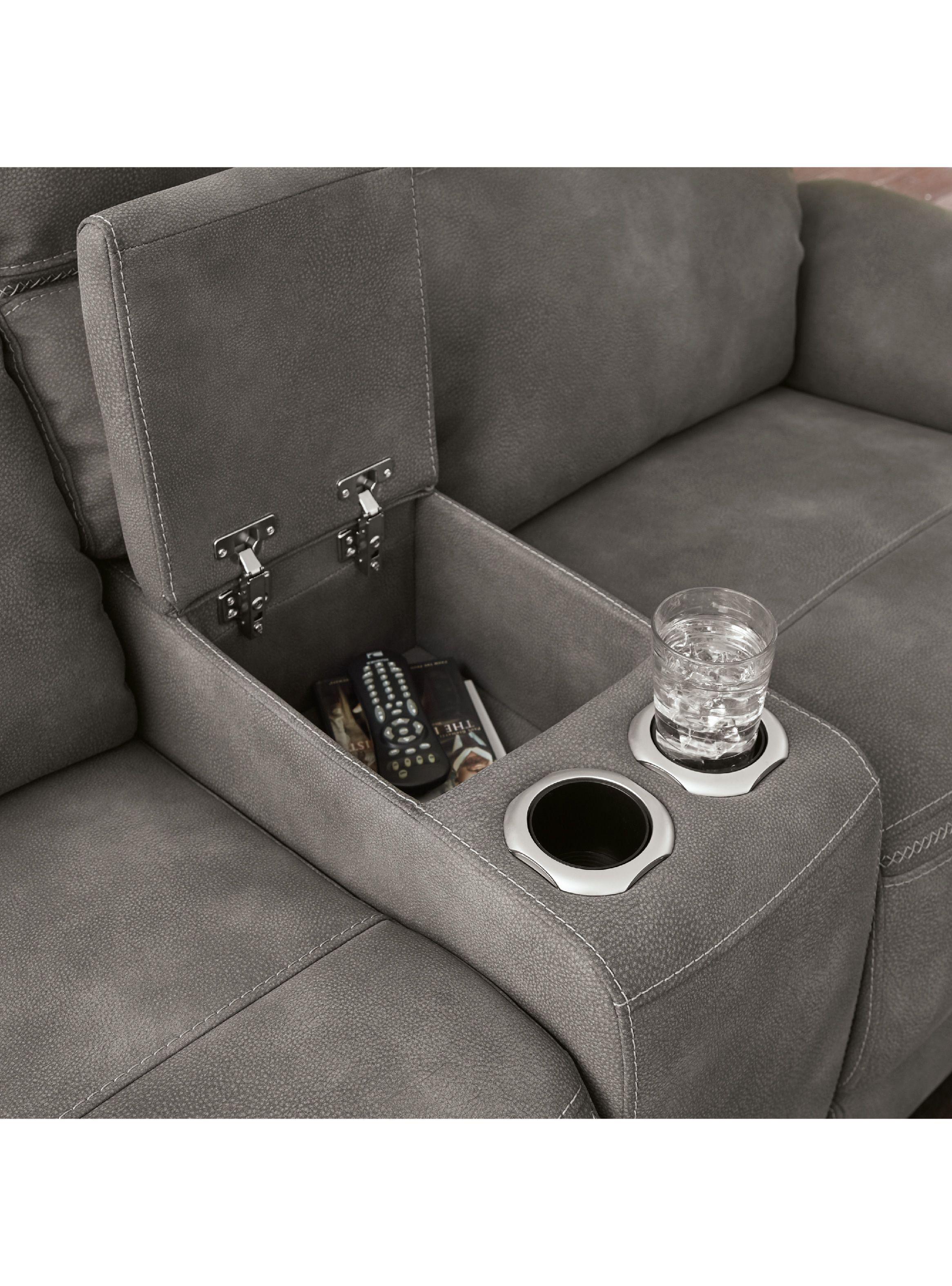 Sofá reclinable 2 cuerpos DuraPella slate-3