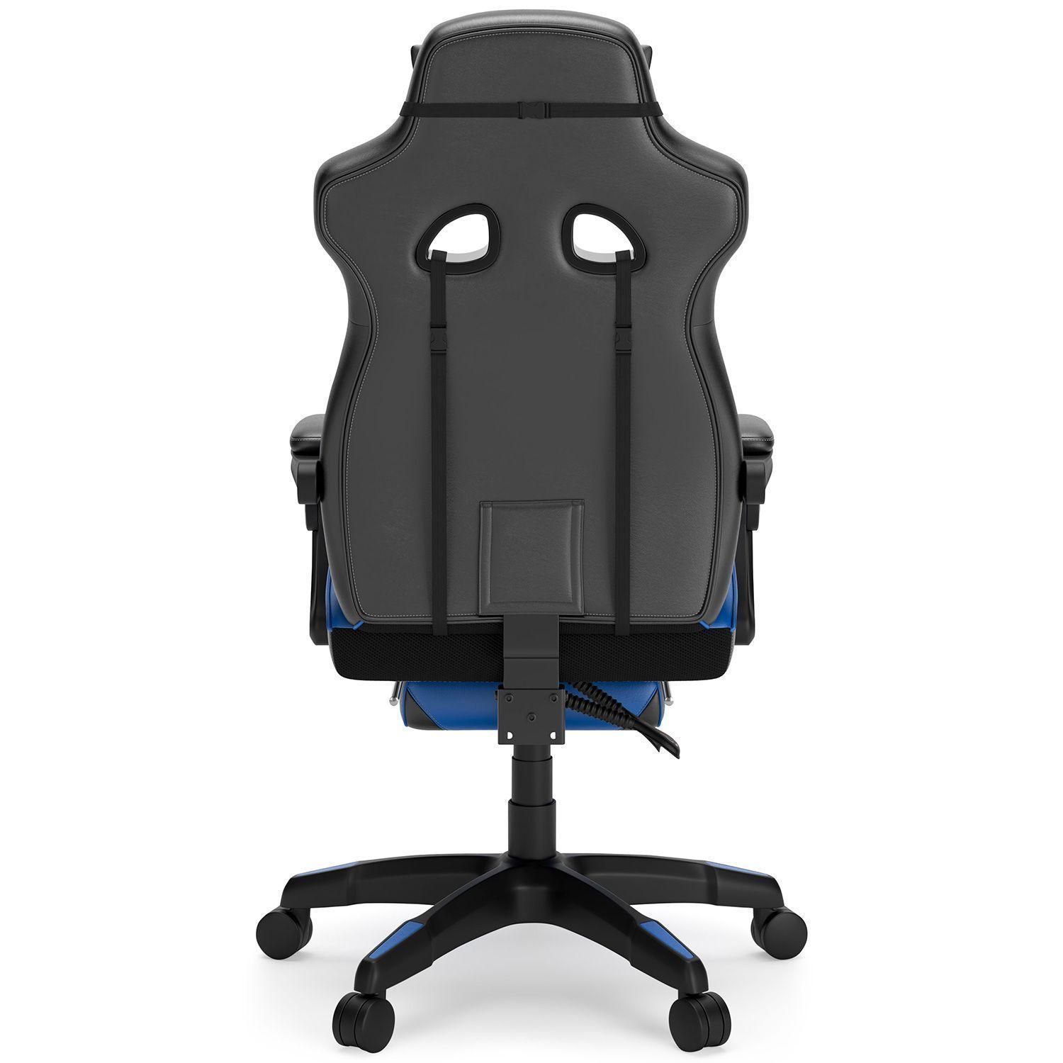 Silla de escritorio Lynxtyn blue/black-3