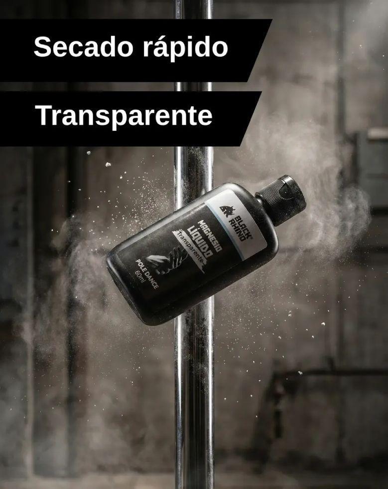 Magnesio Liquido Transparente Pole Dance Black Rhino 60ml Sin Aroma y con aroma Pomelo-7