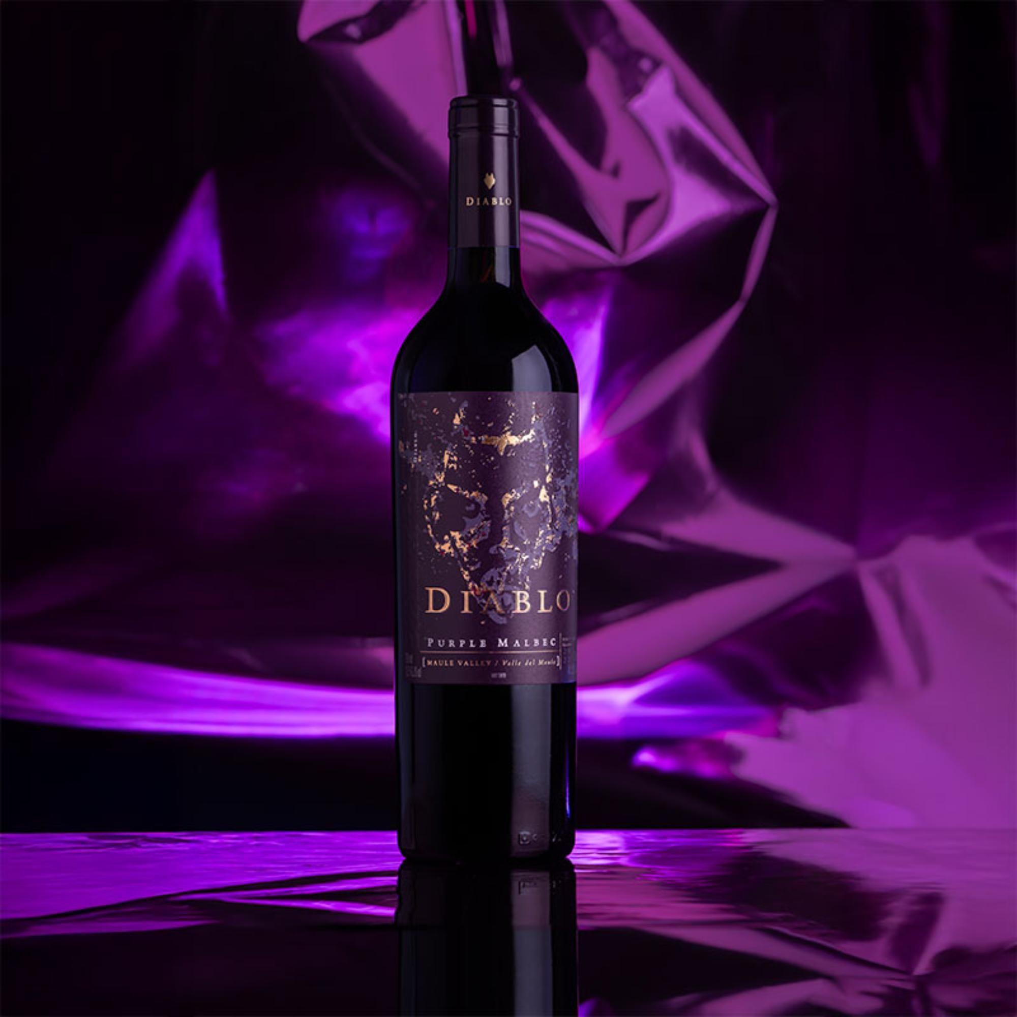 Diablo Purple Malbec 750 cc.-2