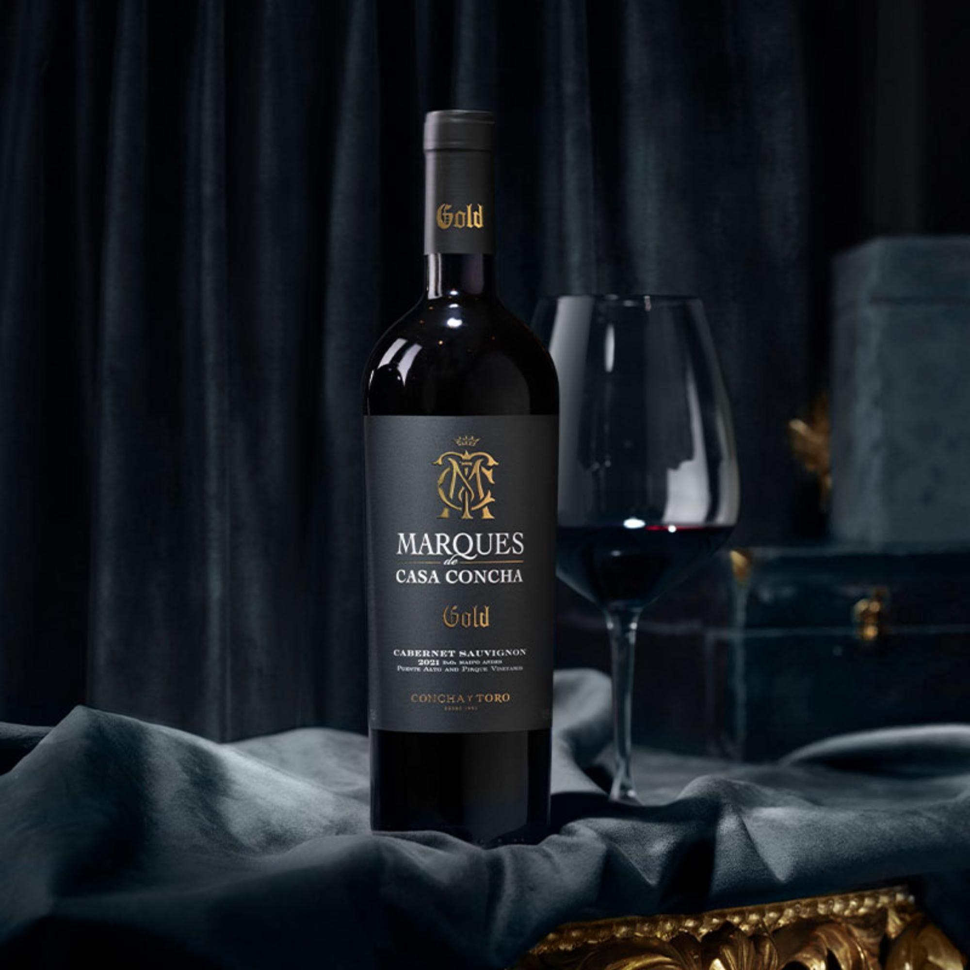 Marques de Casa Concha Gold Cabernet Sauvignon 750 cc.-2