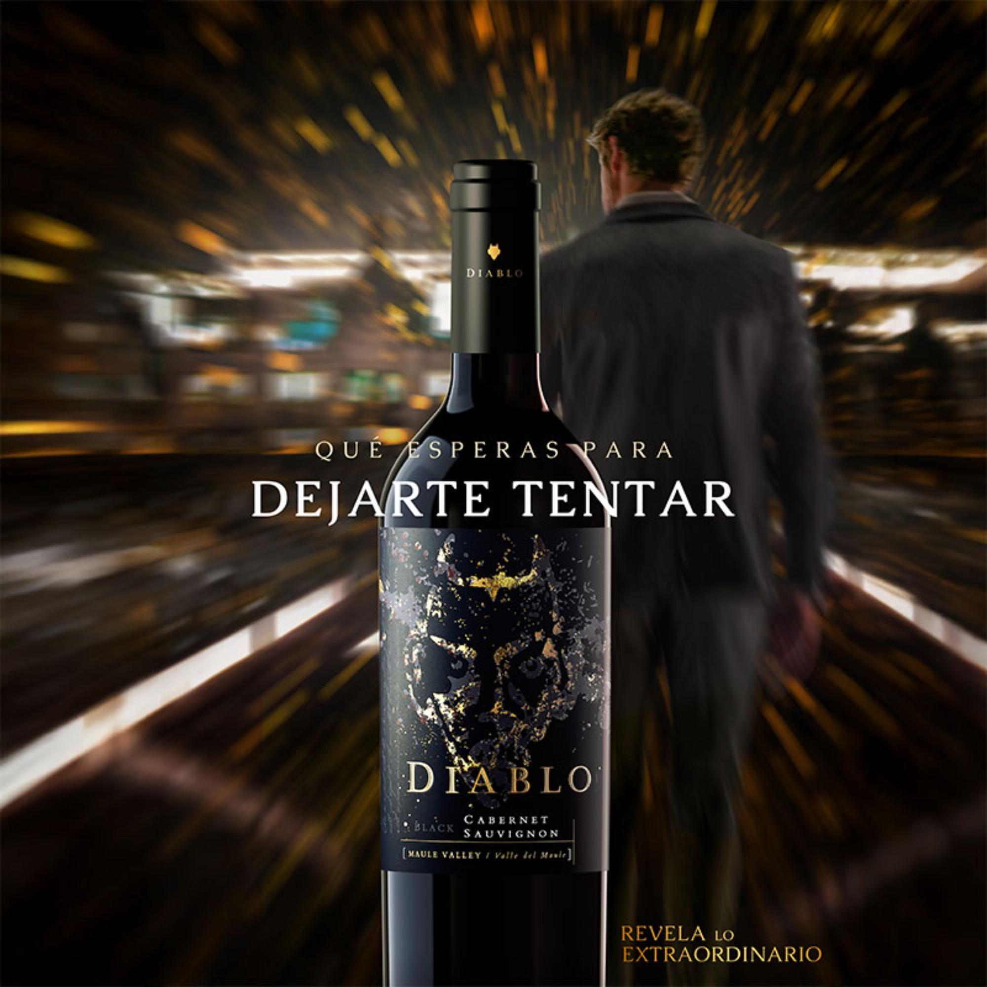Diablo Black Cabernet Sauvignon Botella 750 cc.-2