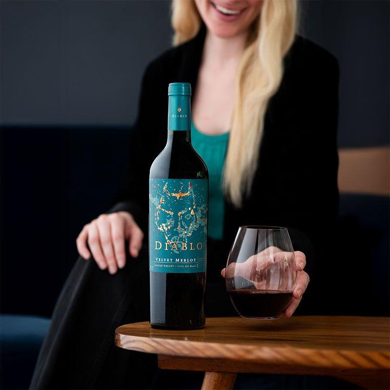 Diablo Velvet Merlot 750 cc.-3