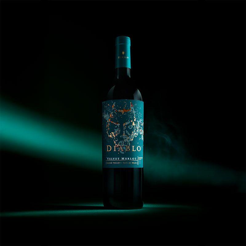 Diablo Velvet Merlot 750 cc.-4