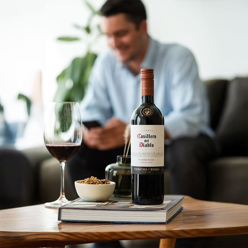 Casillero del Diablo Carmenere Botella 750 cc.-4