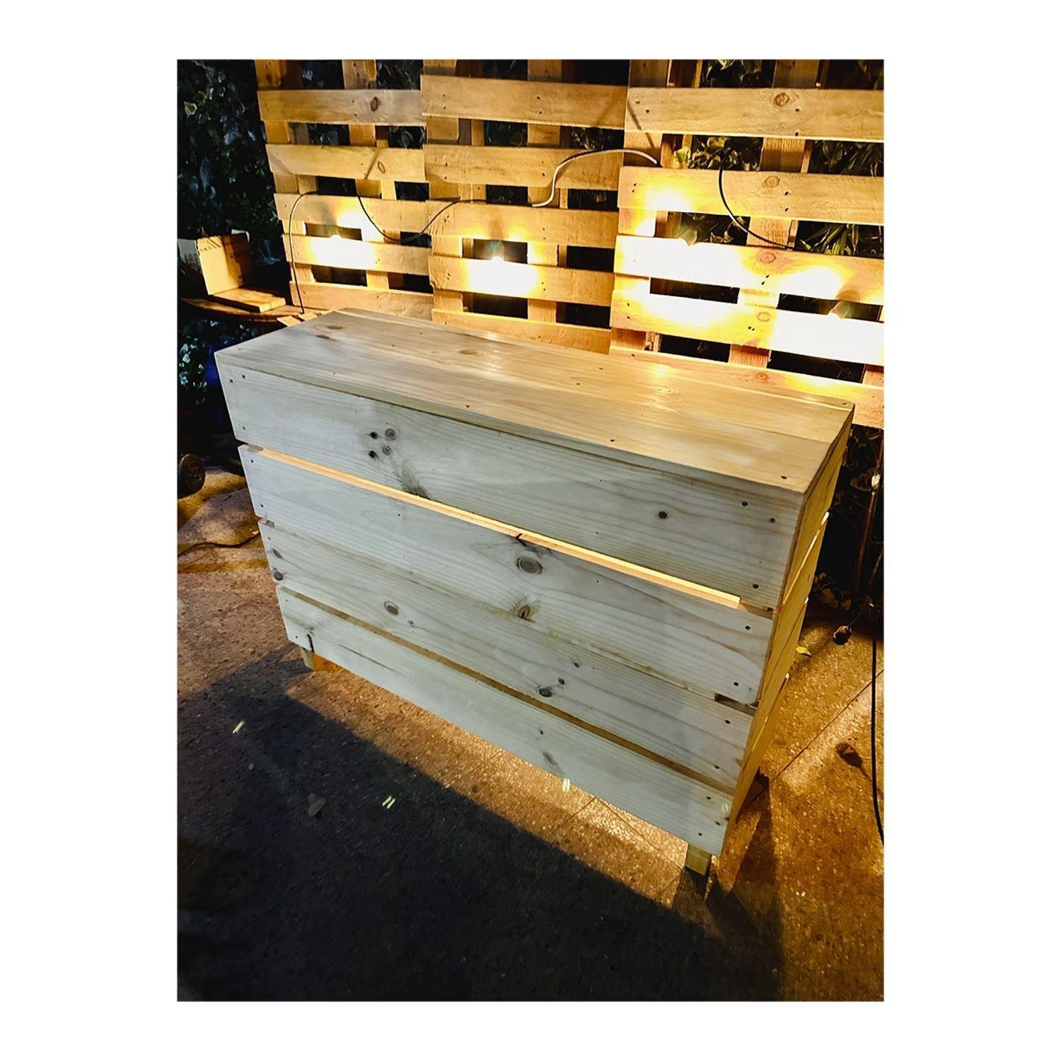 Mesón Madera Stan de Trabajo Local 120x40x90-1