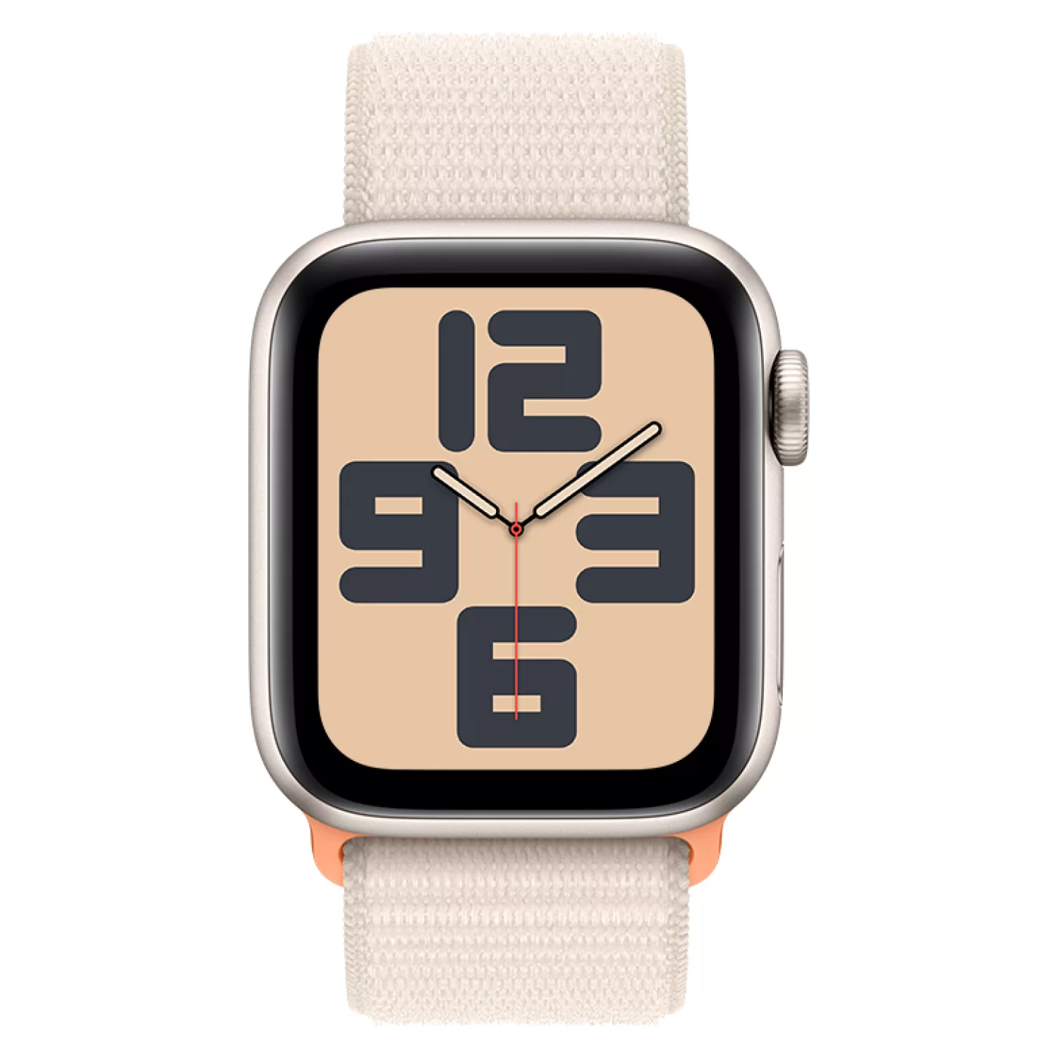 Apple Watch SE 2022 40mm (GPS / Starlight Aluminium Case / Starlight Sport Band / M-L)-0