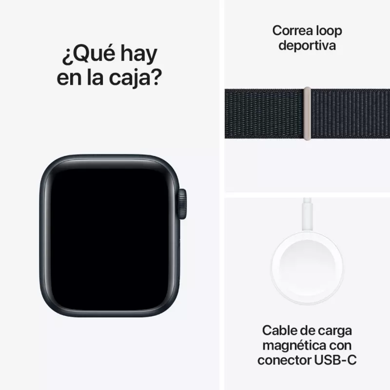 Apple Watch SE 2022 40mm (GPS / Starlight Aluminium Case / Starlight Sport Band / M-L)-2
