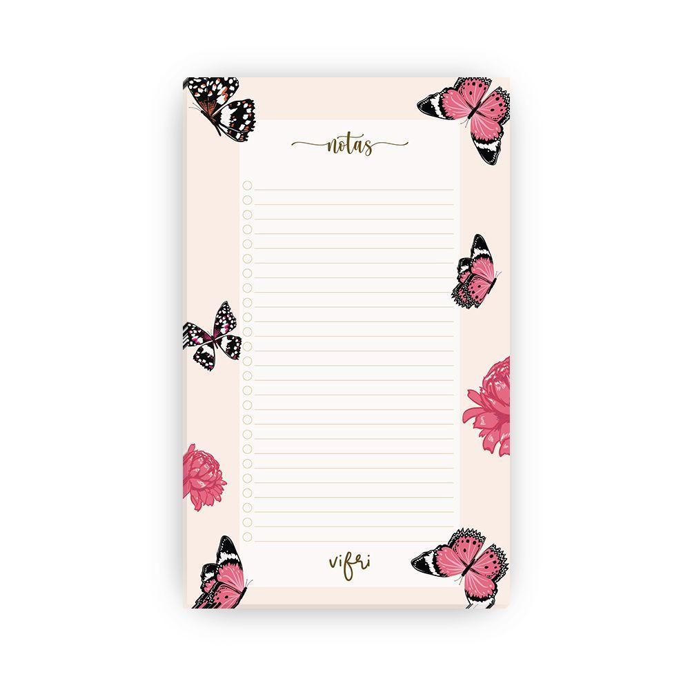 Notas con imán Mariposas-0